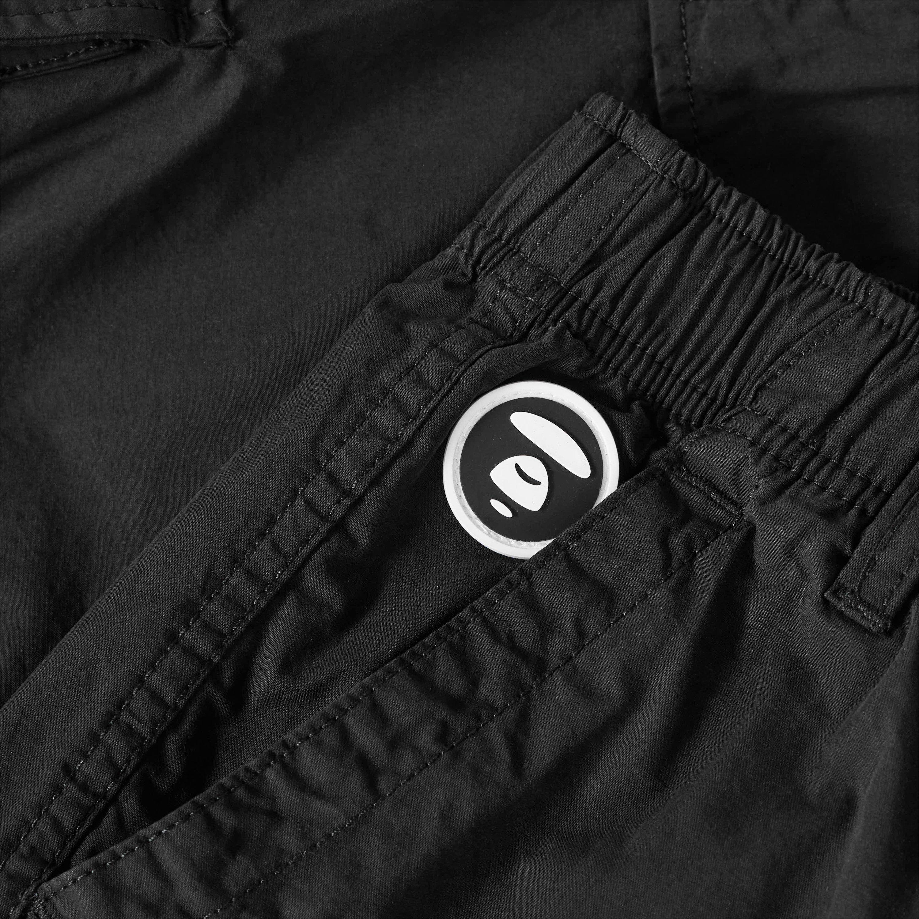 Kraťasy AAPE Black 5569874 NOW Cargo Short Sn63 - 5