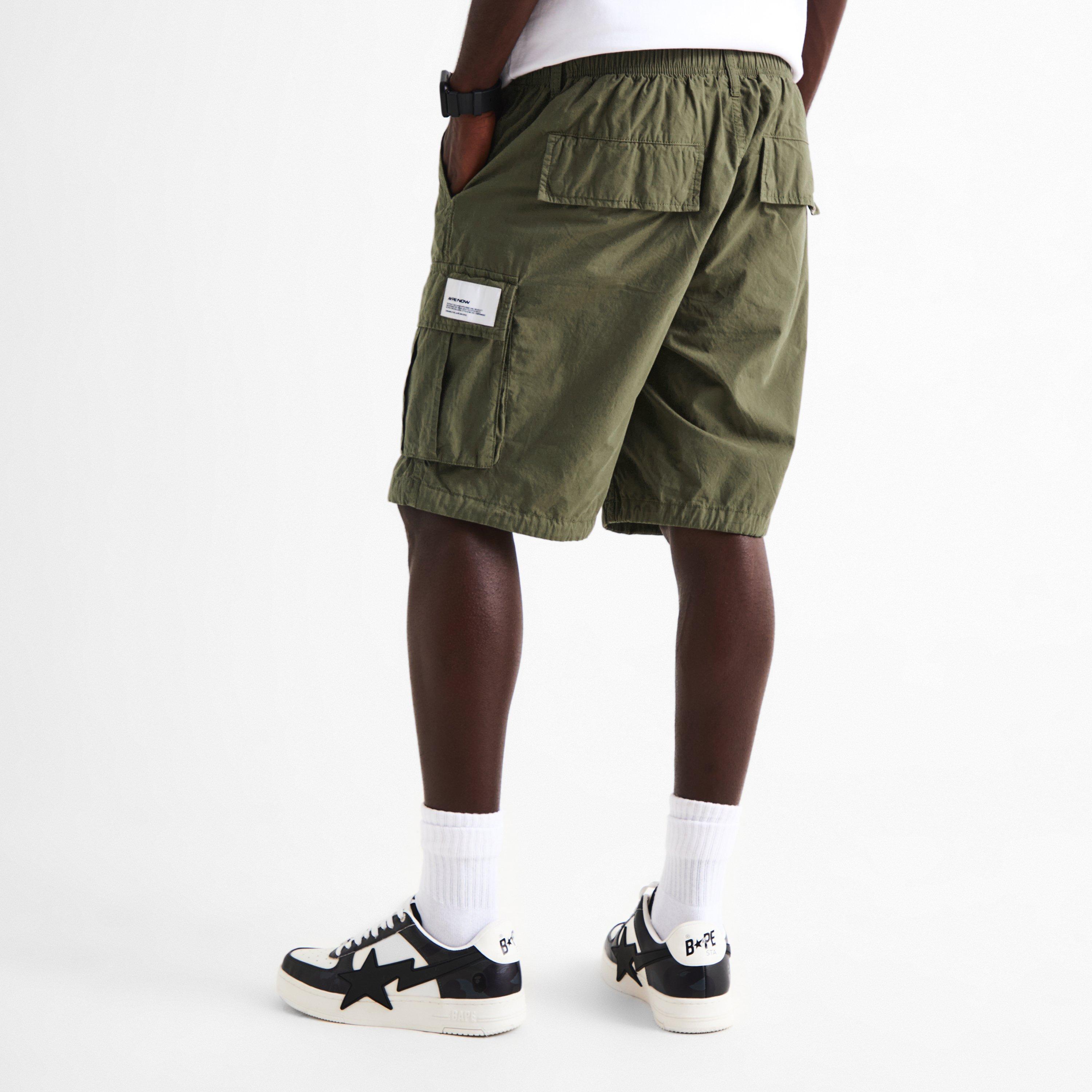 Kraťasy AAPE Khaki 2359177 NOW Cargo Short Sn63 - 4