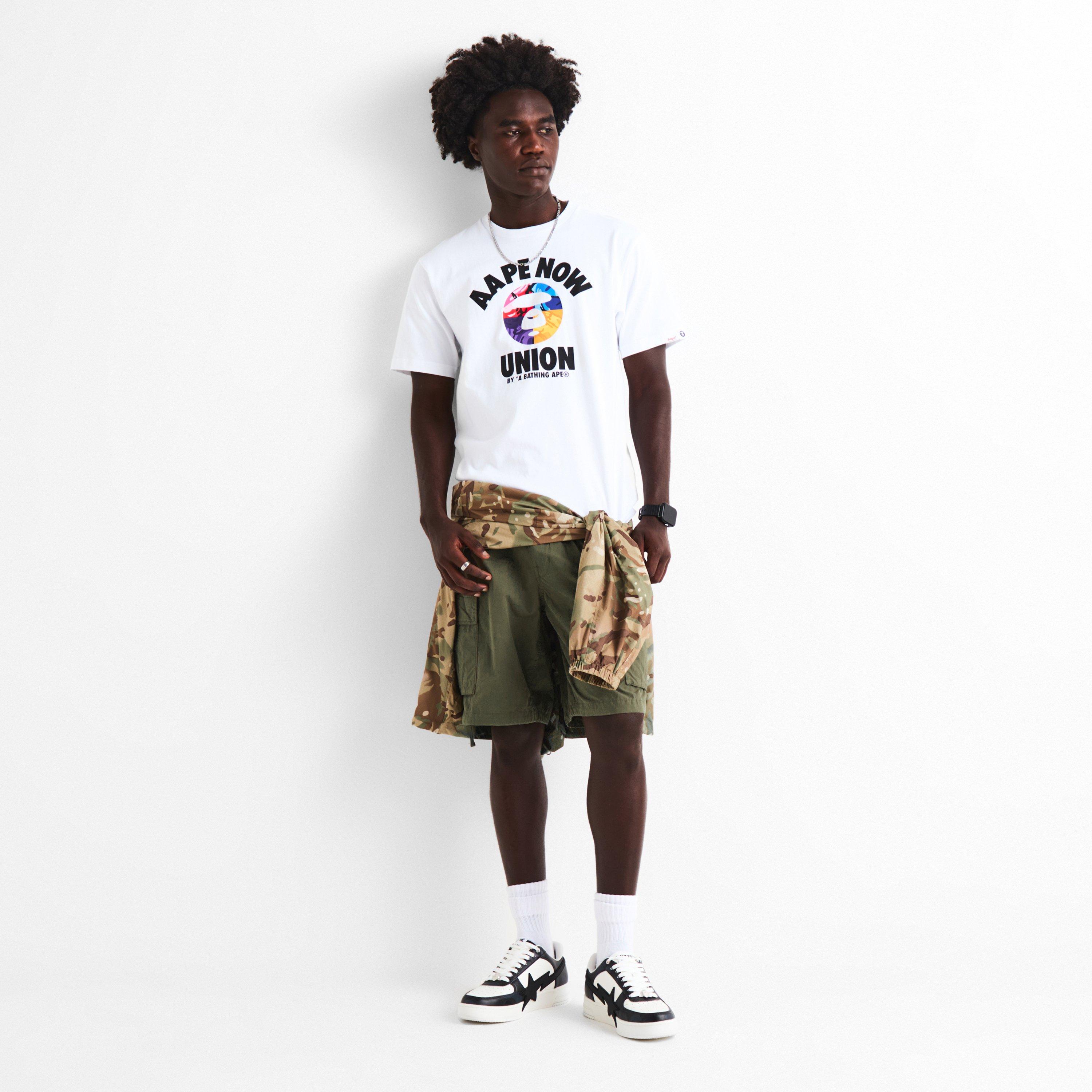Kraťasy AAPE Khaki 2359177 NOW Cargo Short Sn63 - 6