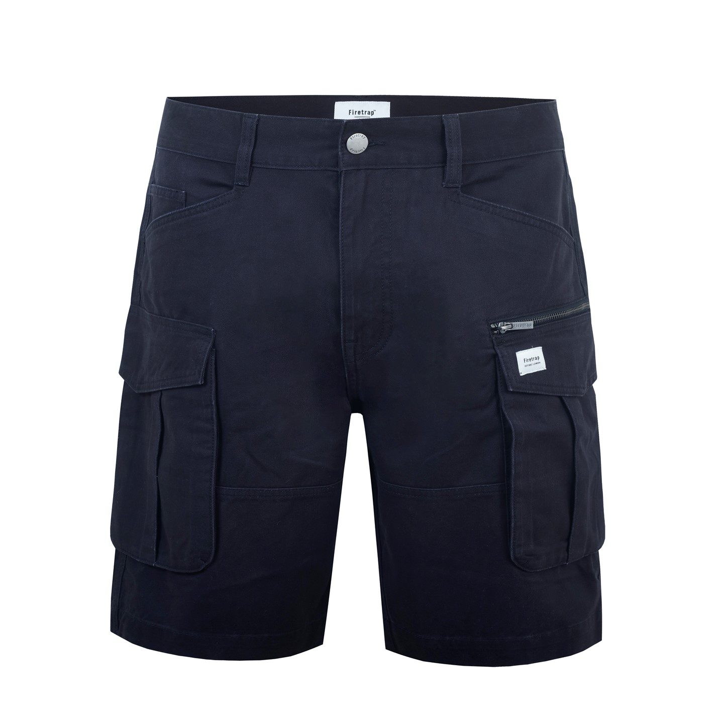 Kraťasy Firetrap Washed Black 2612473