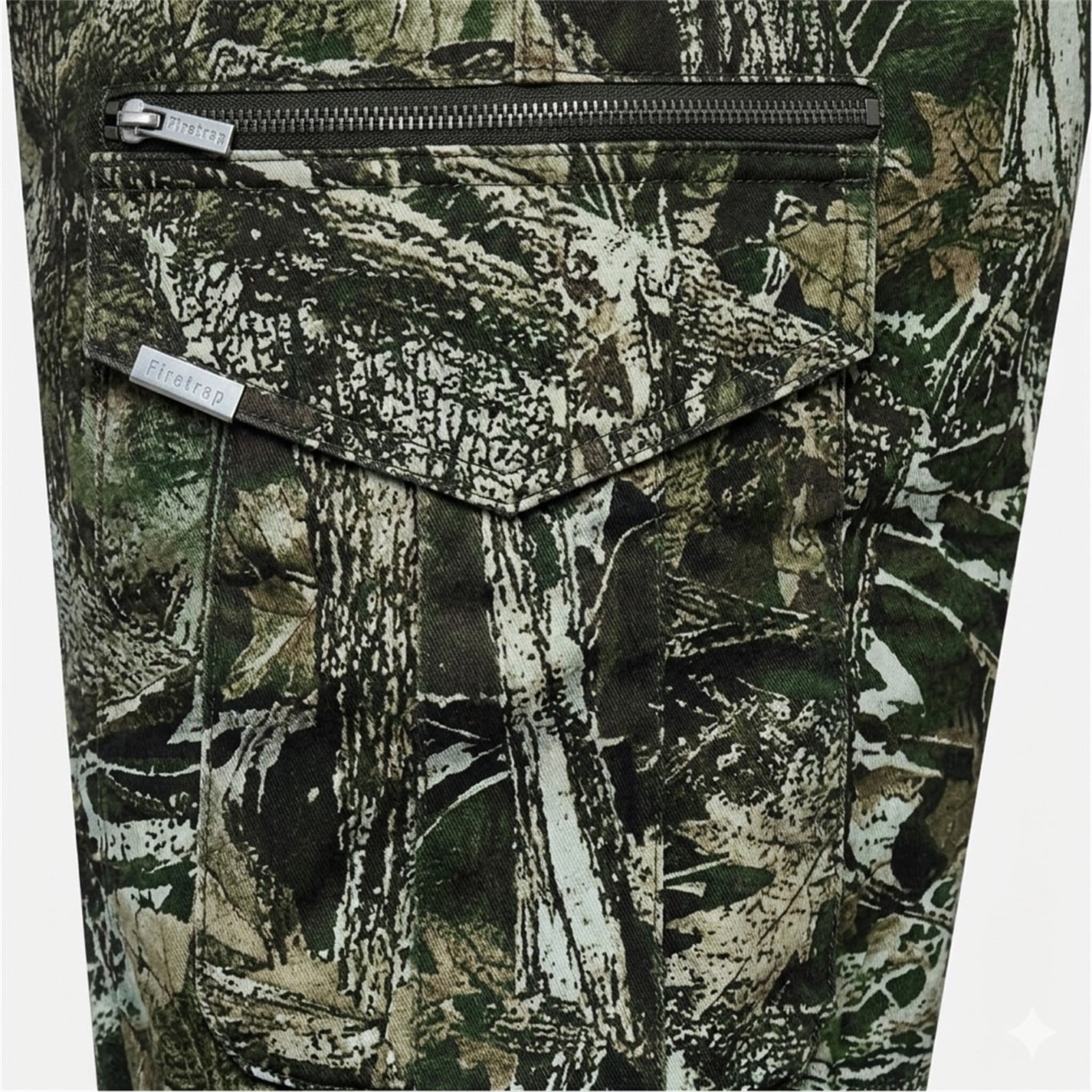 Kraťasy Firetrap Tree Camo 238712 BTK Shorts Mens - 3