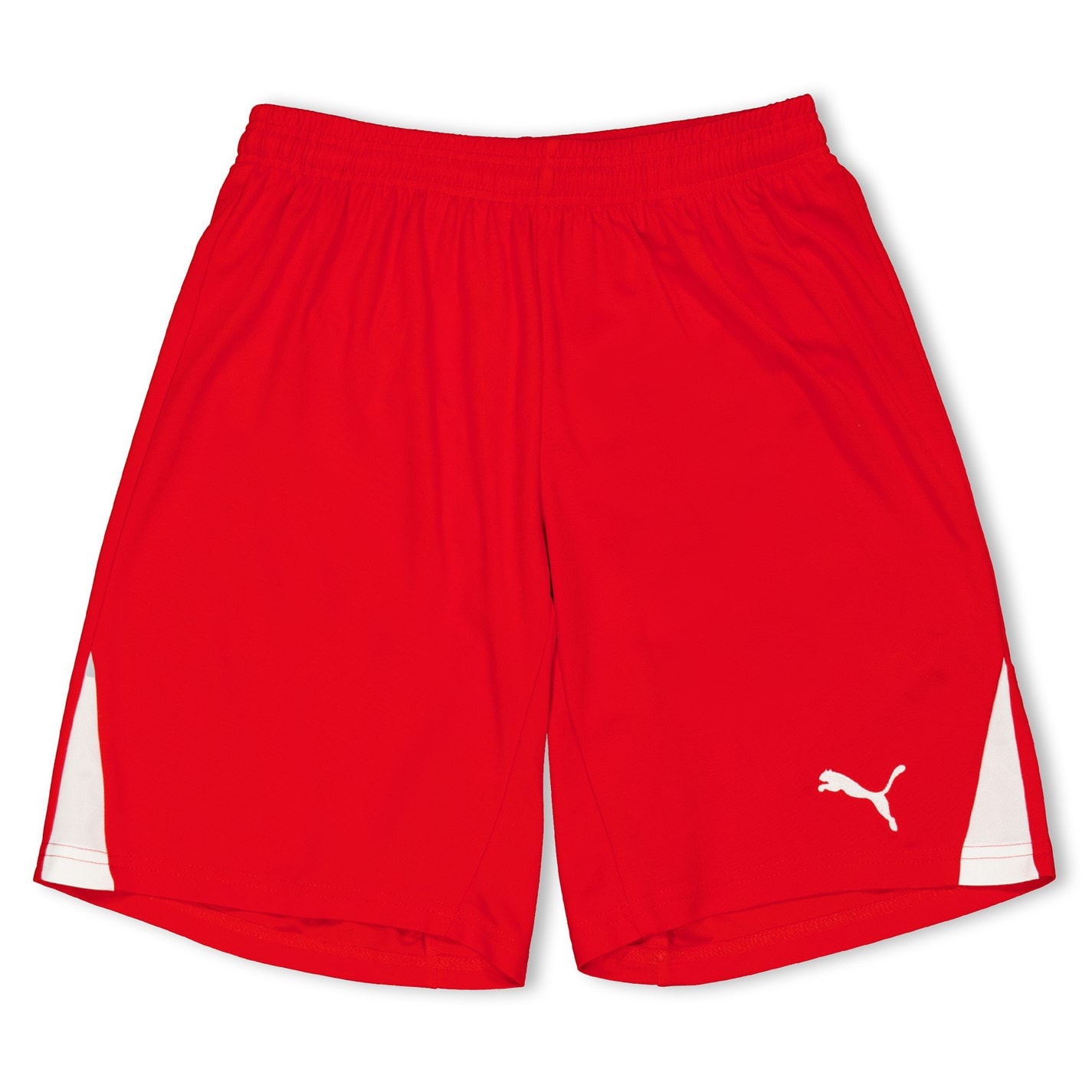 Puma Red 559503 (F3) Fb Team Shorts With Brief Juniors - 1