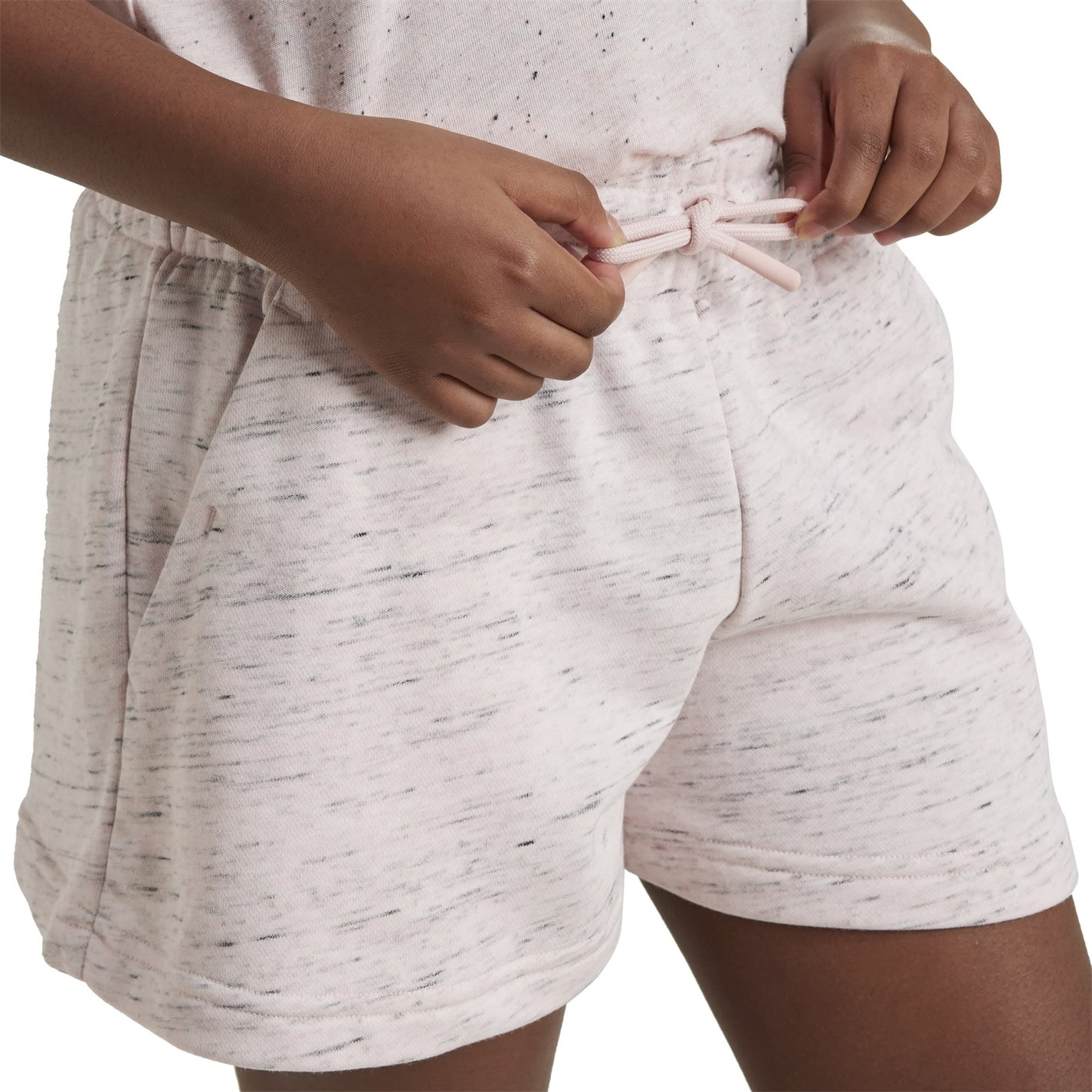 adidas Sandy Pink Mel 7872591 Future Icons Big Logo Shorts Juniors - 5