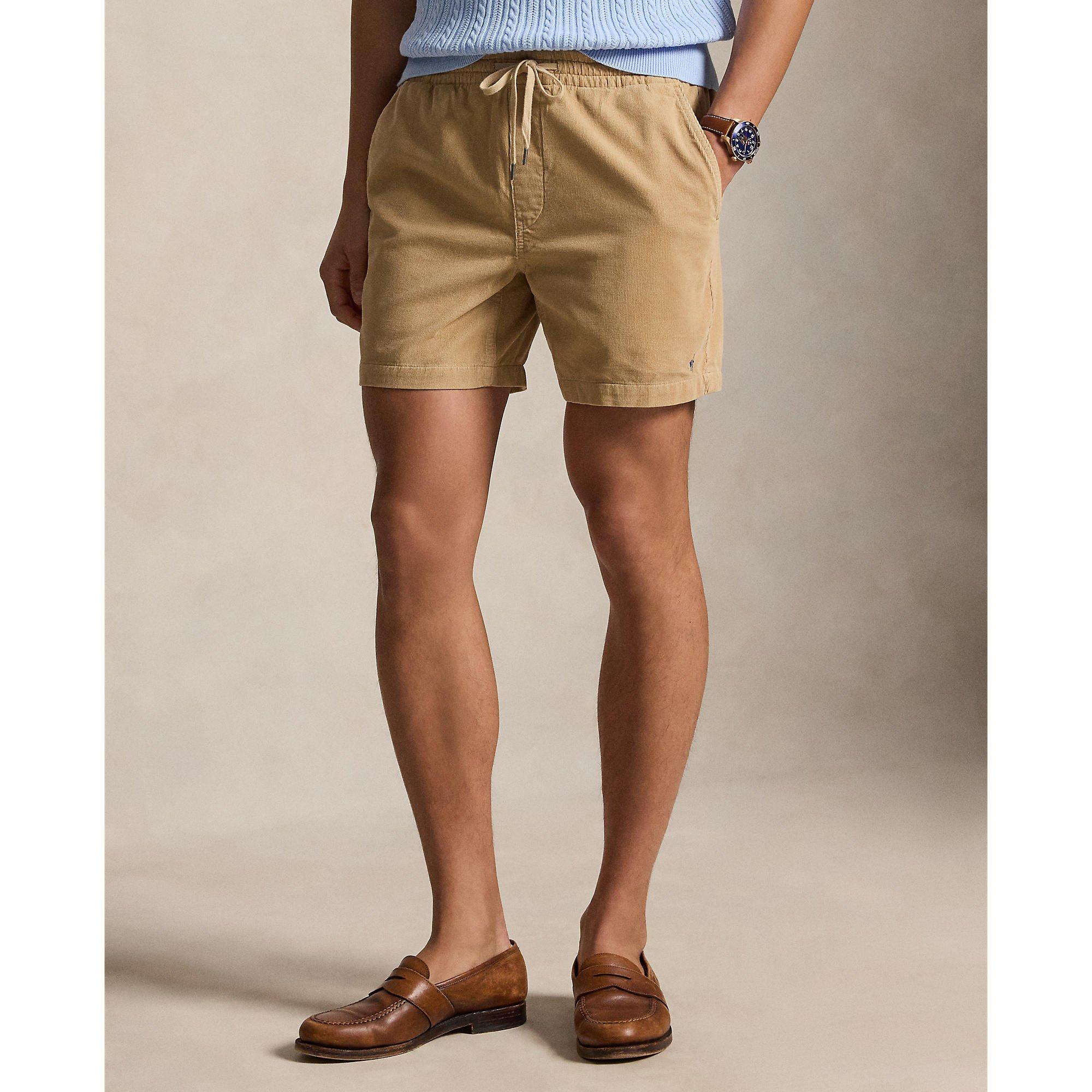 Kraťasy POLO RALPH LAUREN Vintage Khaki 458296 Prepster Corduroy Shorts - 2