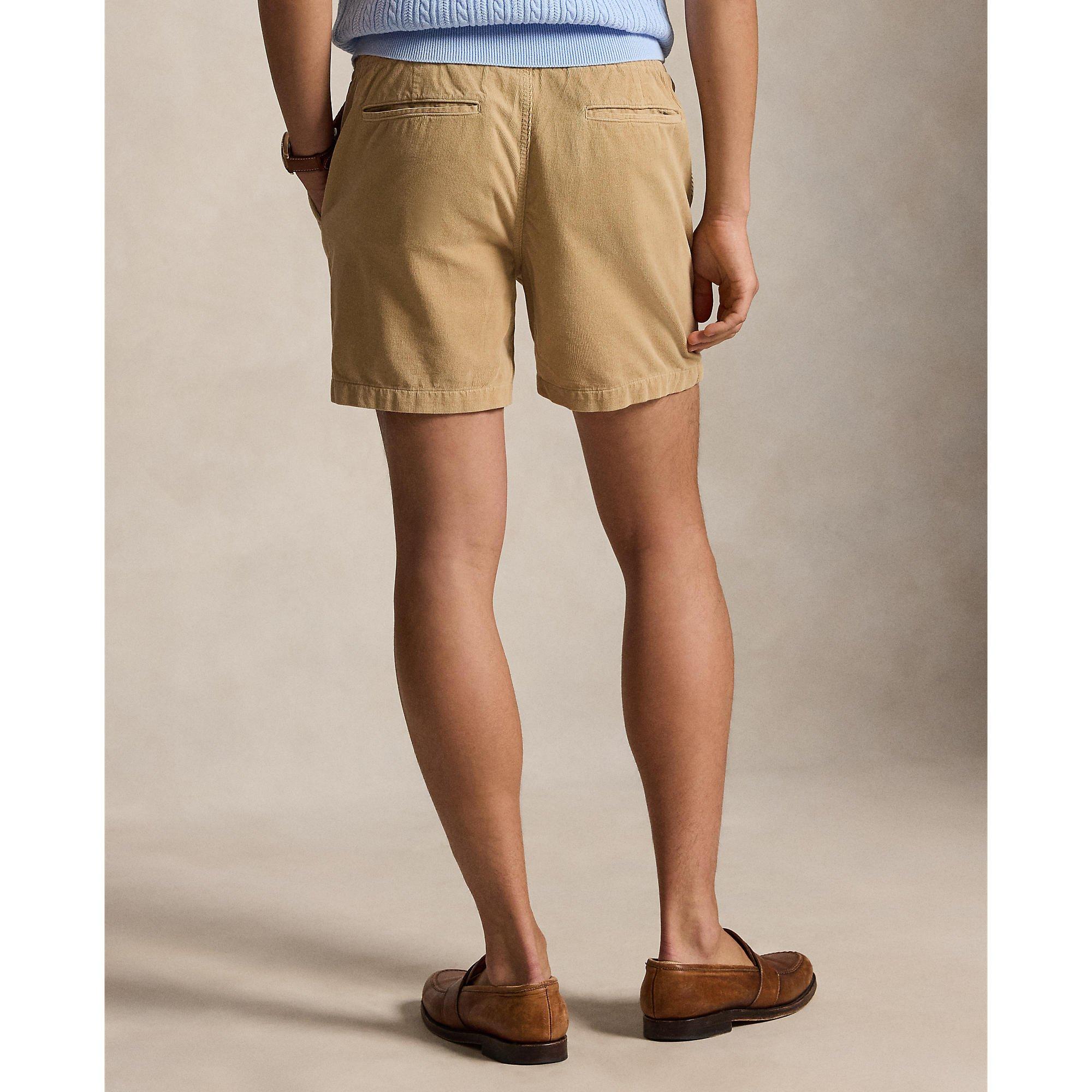 Kraťasy POLO RALPH LAUREN Vintage Khaki 458296 Prepster Corduroy Shorts - 3