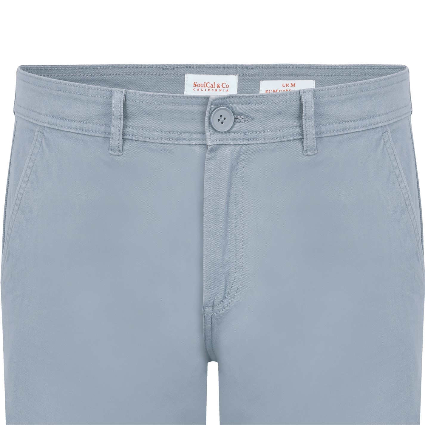 Kraťasy SoulCal Lt Grey 8103394 Chino Short Mens - 4
