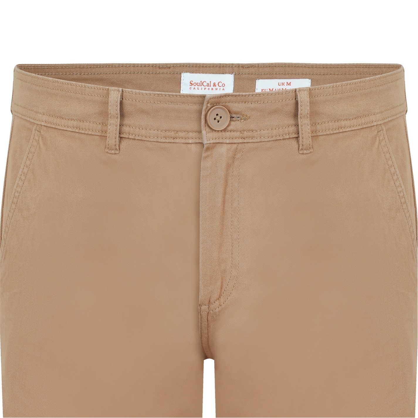 Kraťasy SoulCal Dark Sand 3200152 Chino Short Mens - 4