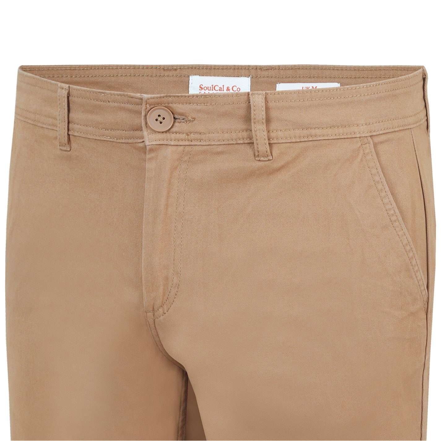Kraťasy SoulCal Dark Sand 3200152 Chino Short Mens - 5