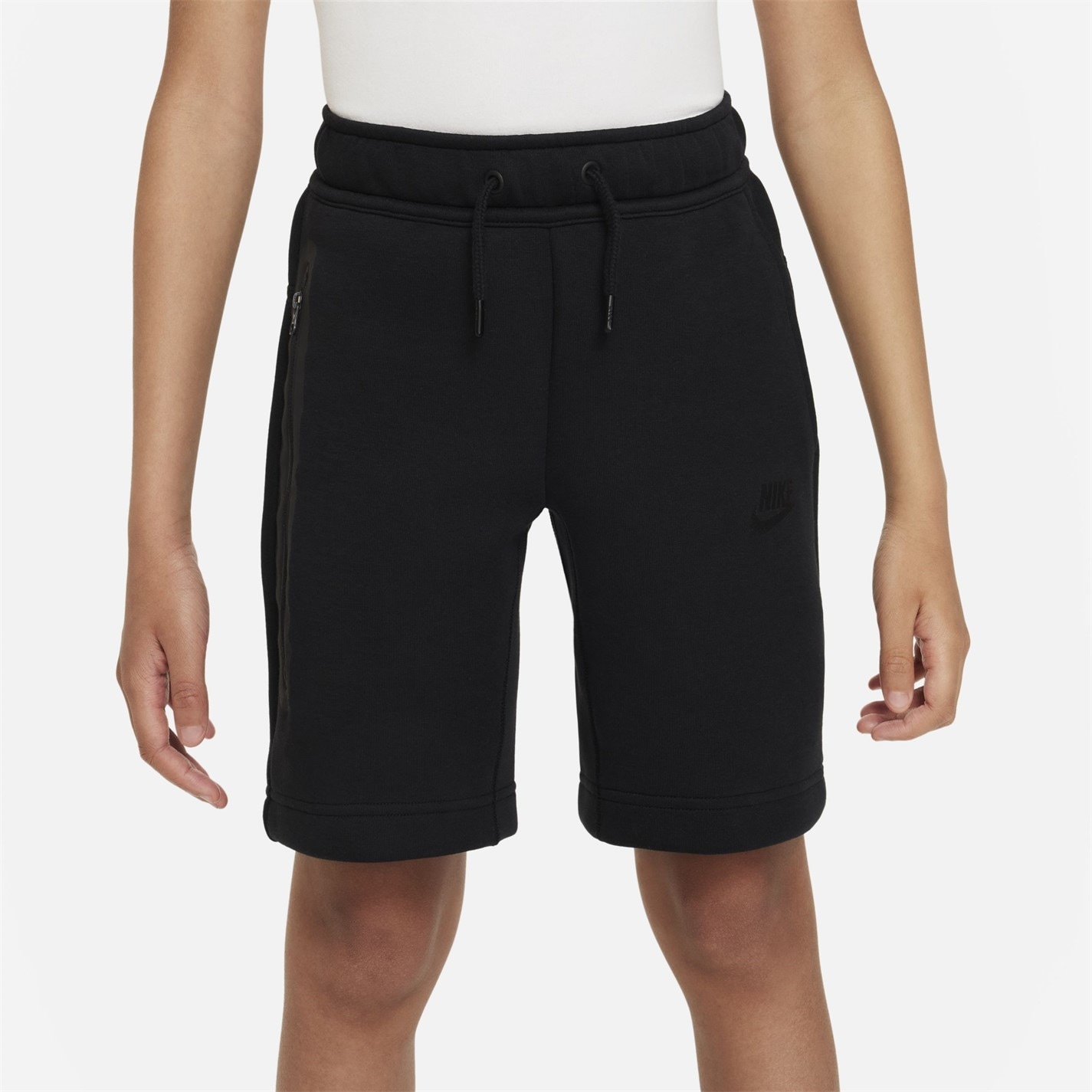 Nike Black 1713756 Tech Fleece Big Kids' (Boys') Shorts - 1