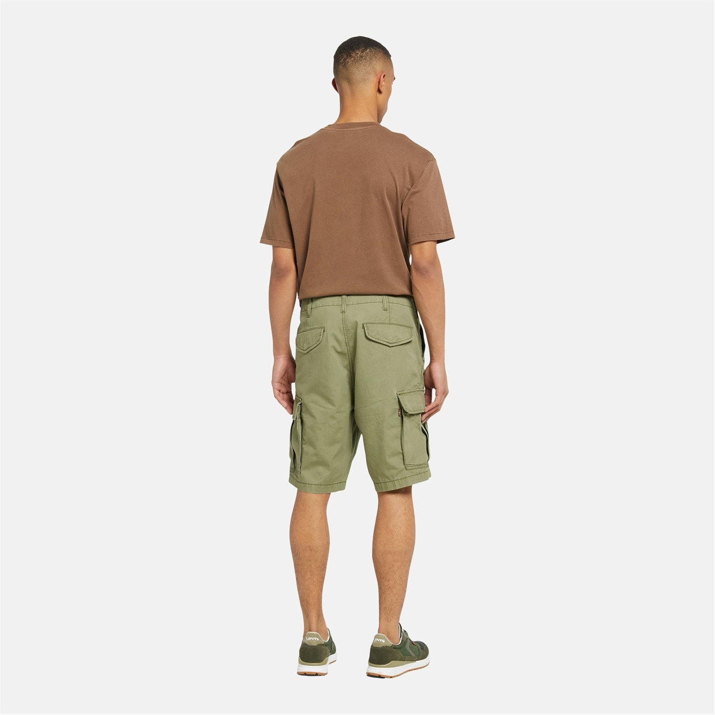 Kraťasy Levis Olive Night 3313216 Men's Carrier Meteorite Breathable Relaxed Fit Cargo Shorts - 3
