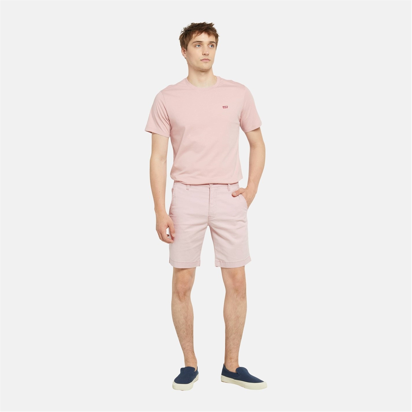 Kraťasy Levis Violet Ice 9712912 Men's Steam Tailored Fit Chino Shorts - 1