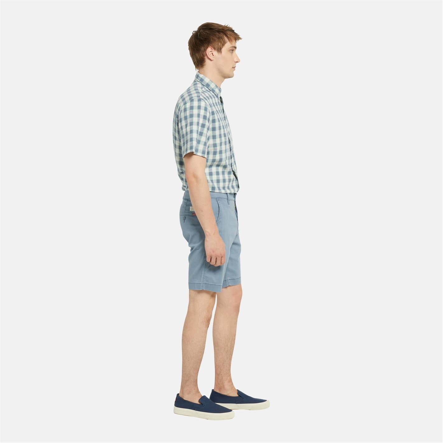 Kraťasy Levis Steam Blue 4254785 Men's Steam Tailored Fit Chino Shorts - 2