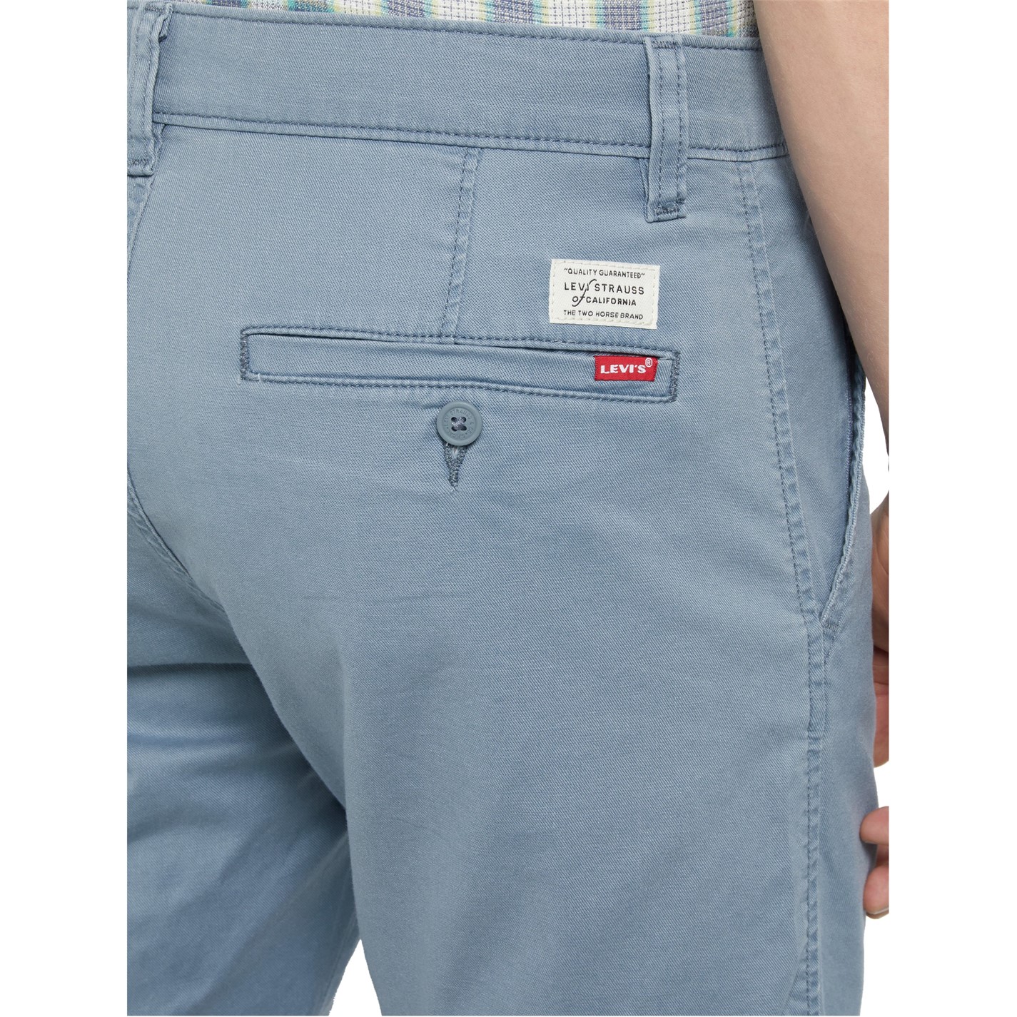 Kraťasy Levis Steam Blue 4254785 Men's Steam Tailored Fit Chino Shorts - 4