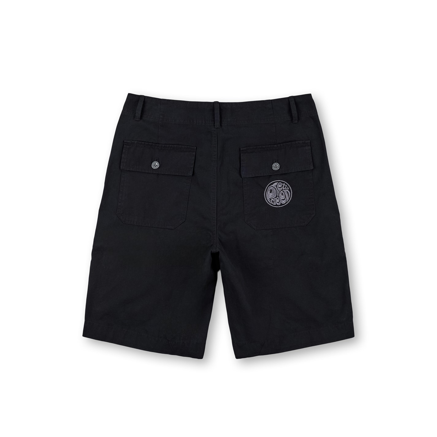 Kraťasy Pretty Green Black 8662588 Men's Brentwood Cargo Shorts - 2