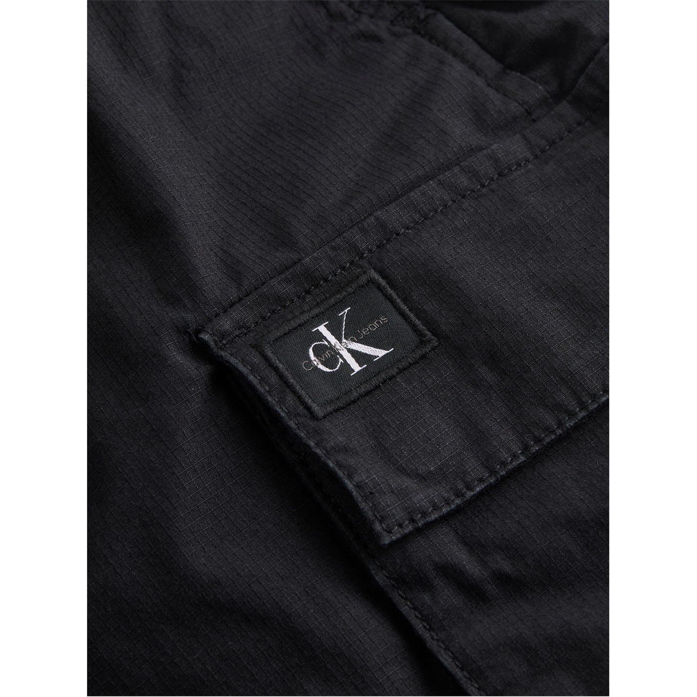 Kraťasy Calvin Klein Jeans Ck Black 1295074 WASHED CARGO SHORT - 5