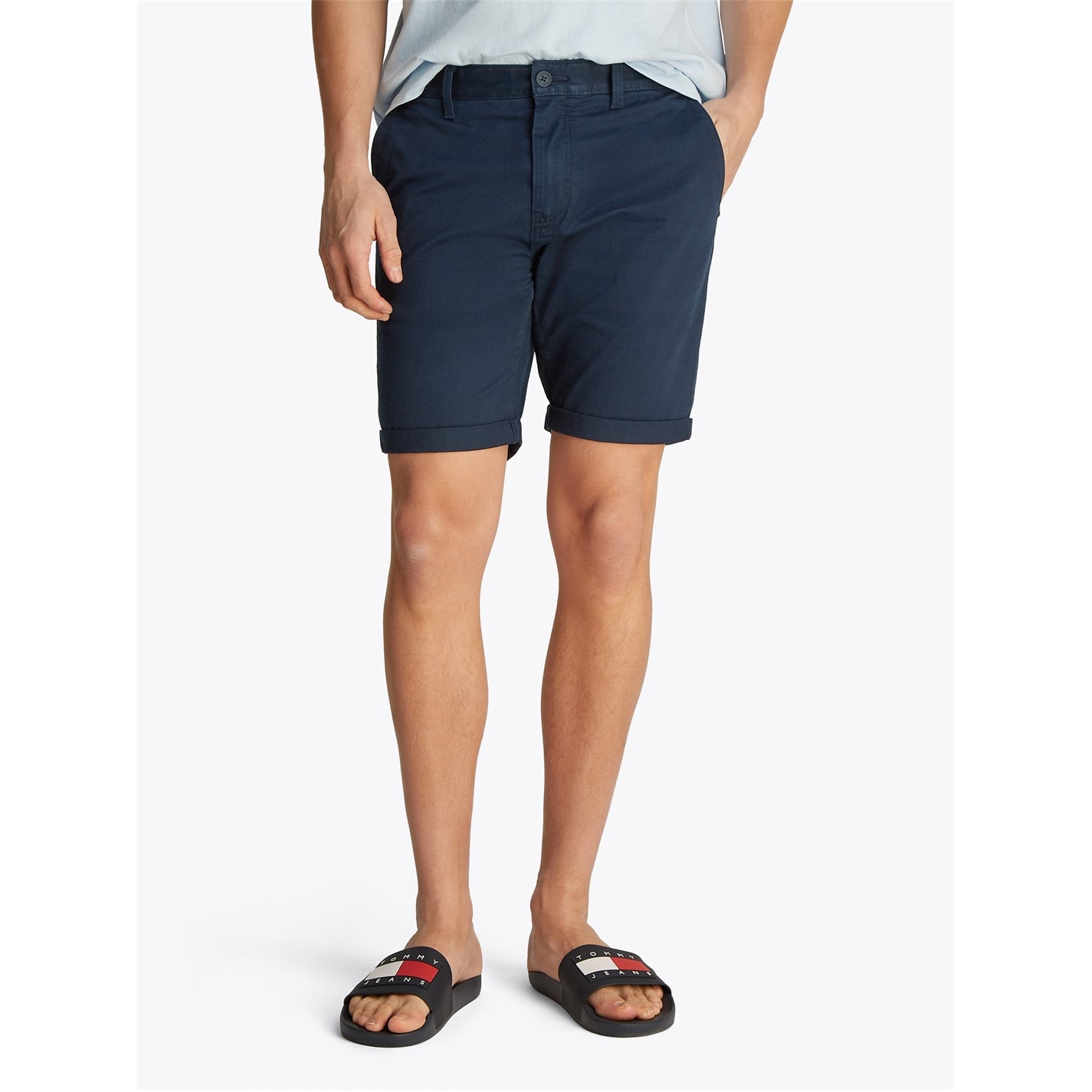 Kraťasy Tommy Jeans Dark Night Navy 6236751 Men's Chino Shorts - 2