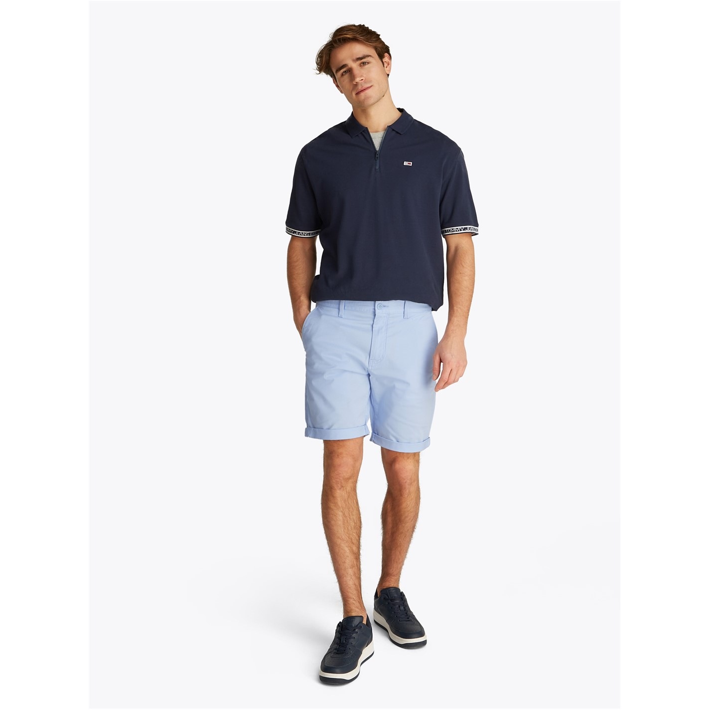 Kraťasy Tommy Jeans Sweet Blue 4082231 Men's Chino Shorts - 5