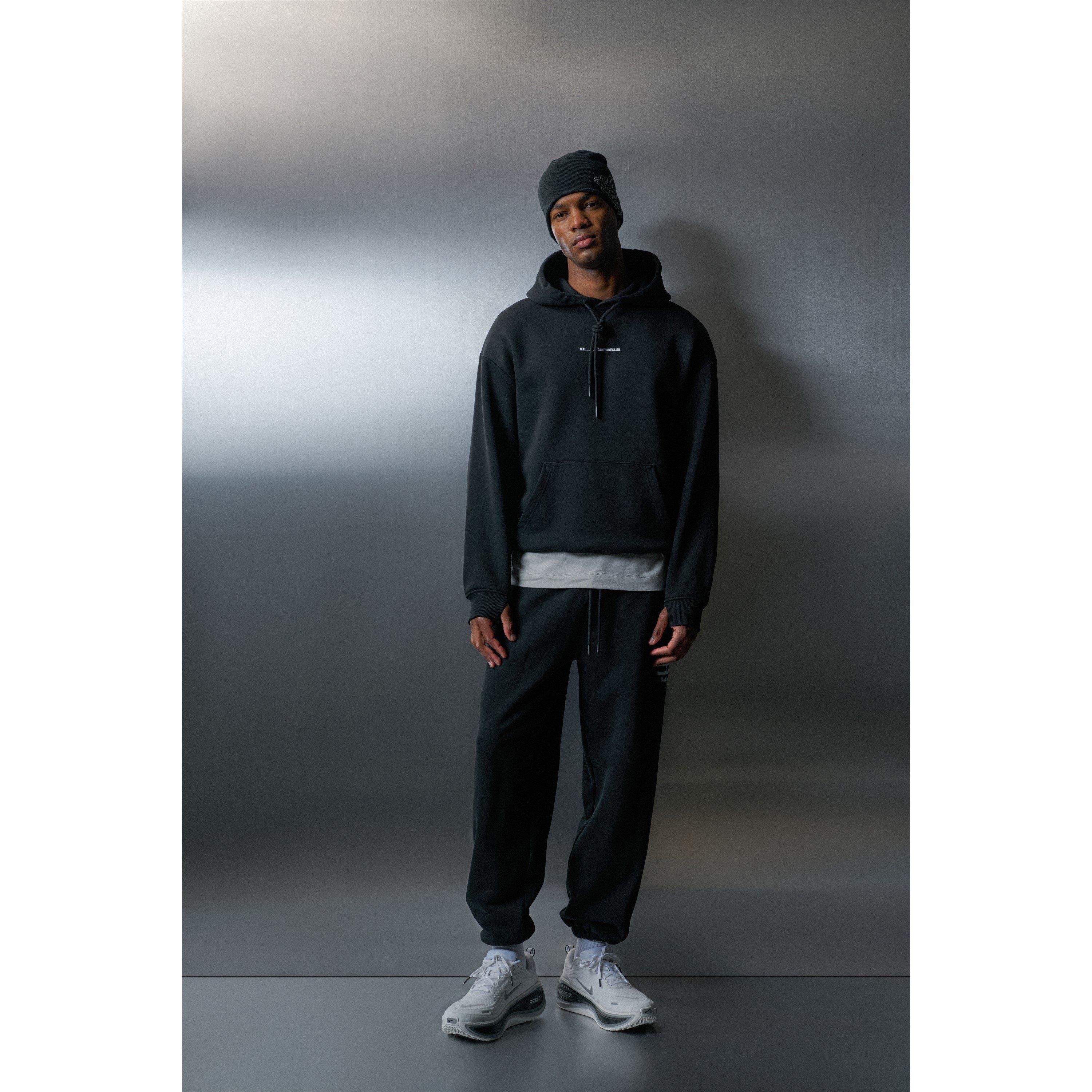 Tepláky The Couture Club Black 1237441 Men's In Motion Jogger Performance Fleece Tracksuit Bottom - 3