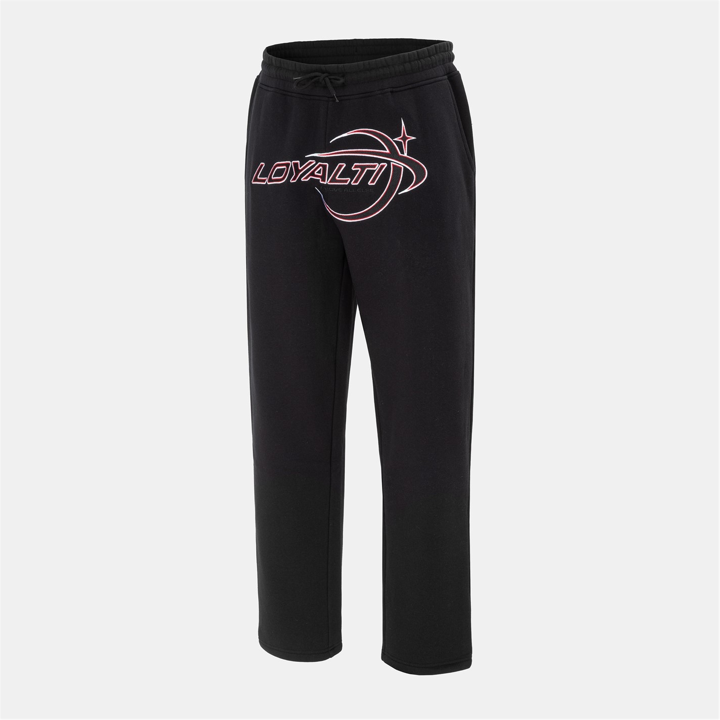 Tepláky Loyalti Black 9130130 Galazy Jogger Open Hem Men - 3