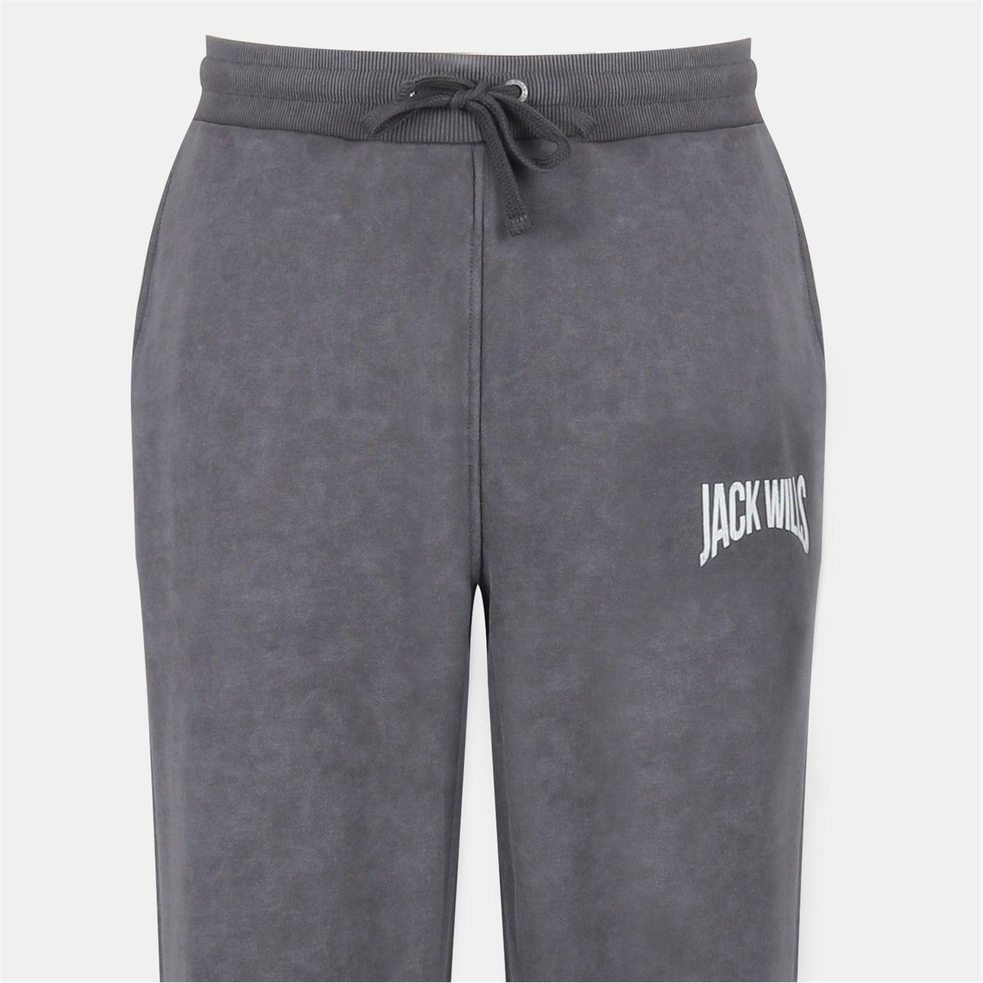Tepláky Jack Wills Forged Iron 1590237 Men's Graphic Cotton Open Hem Fleece Joggers - 3