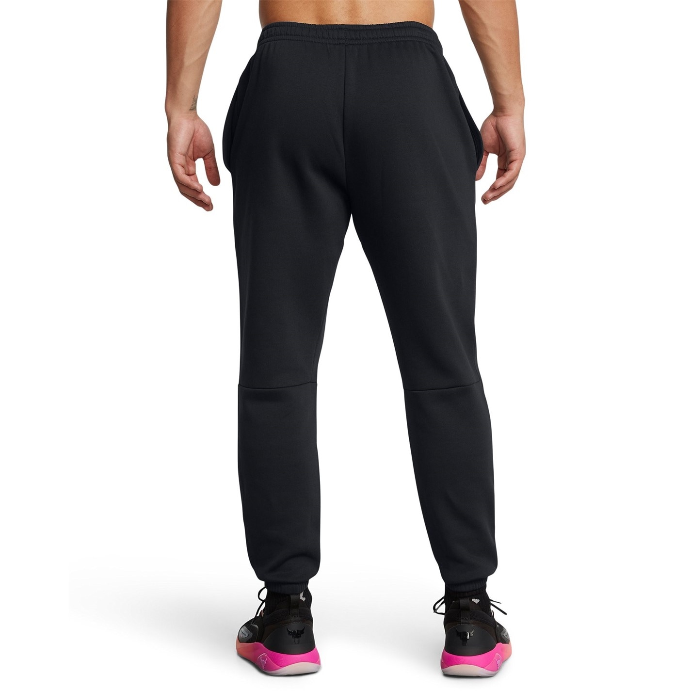 Tepláky Under Armour Black 1129599 Men's PR Icon Closed Hem Jersey Joggers - 3