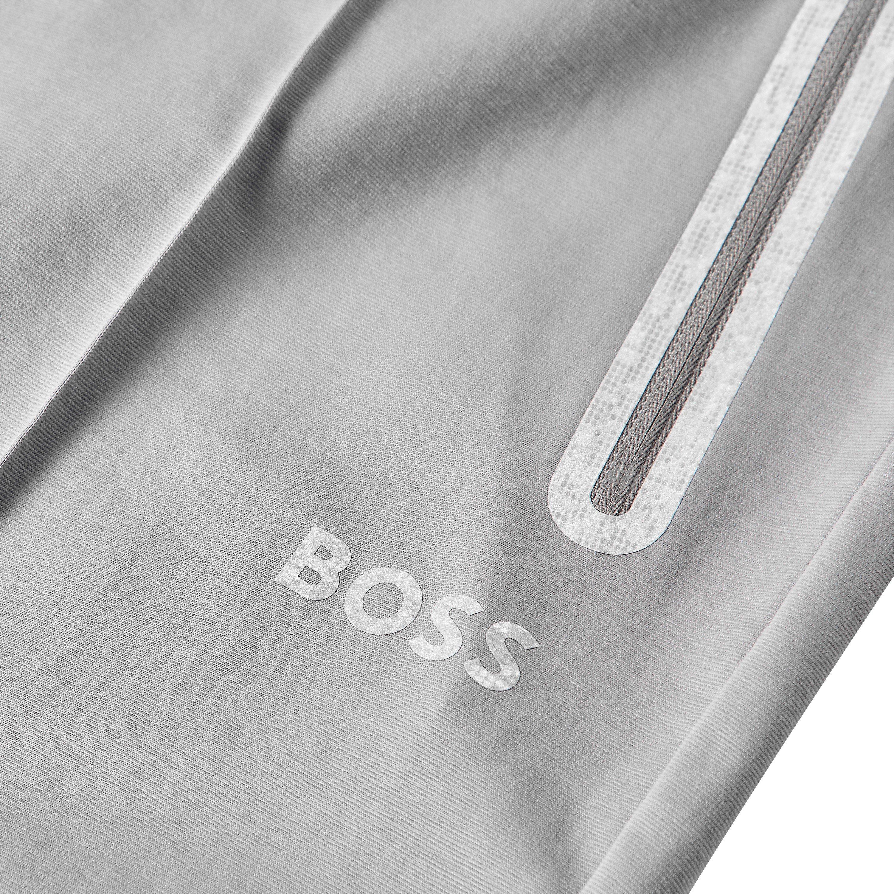 Tepláky Boss Medium Grey 3496684 Men's Hadiko Mirror Closed Hem Jersey Joggers - 3