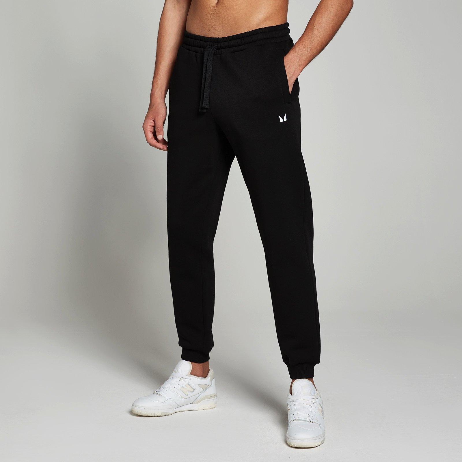 Tepláky MyProtein Black 2383459 Men's Cuff Fleece Joggers - 1