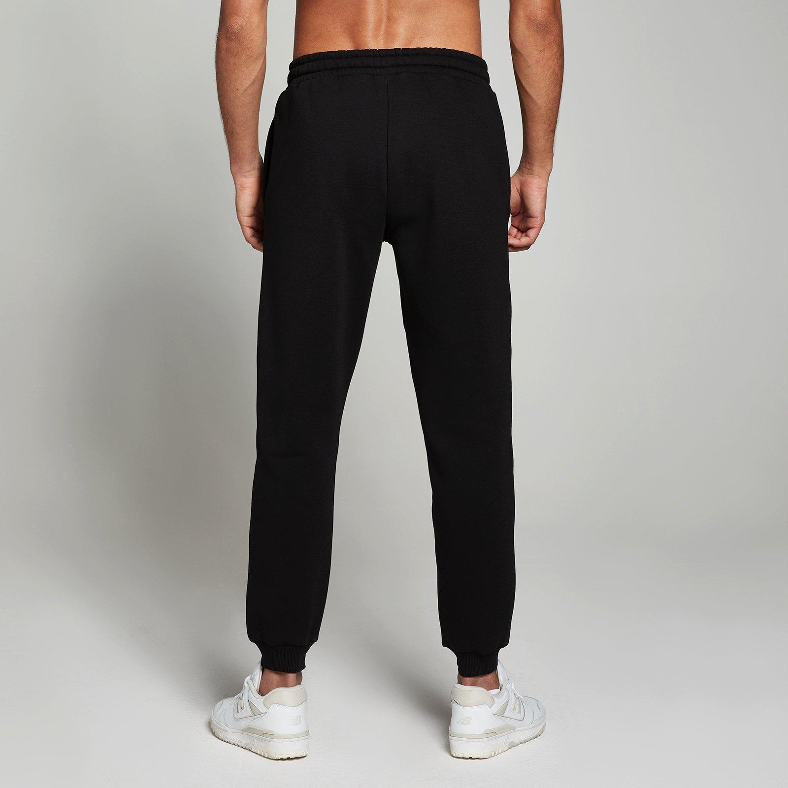 Tepláky MyProtein Black 2383459 Men's Cuff Fleece Joggers - 2
