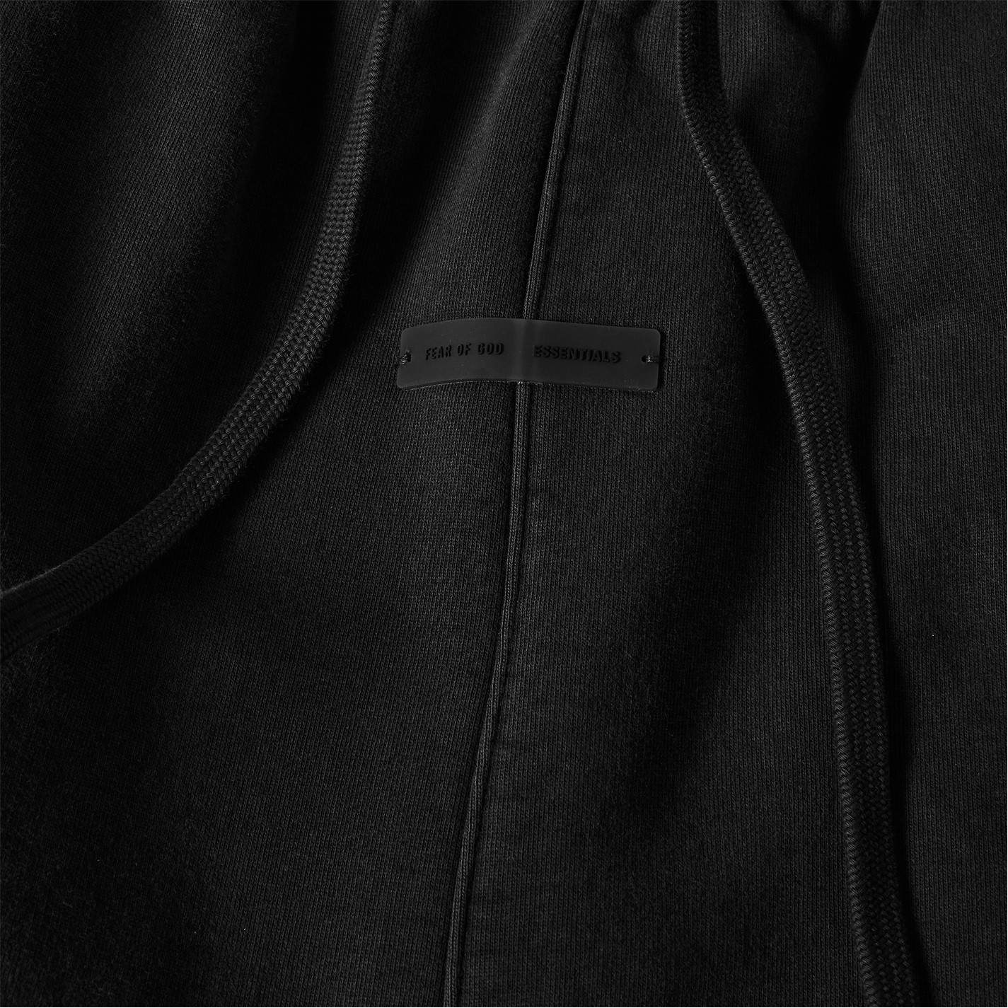 Tepláky FEAR OF GOD ESSENTIALS Vintage Black 7033237 Men's Open Hem Fleece Jogging Bottoms - 5