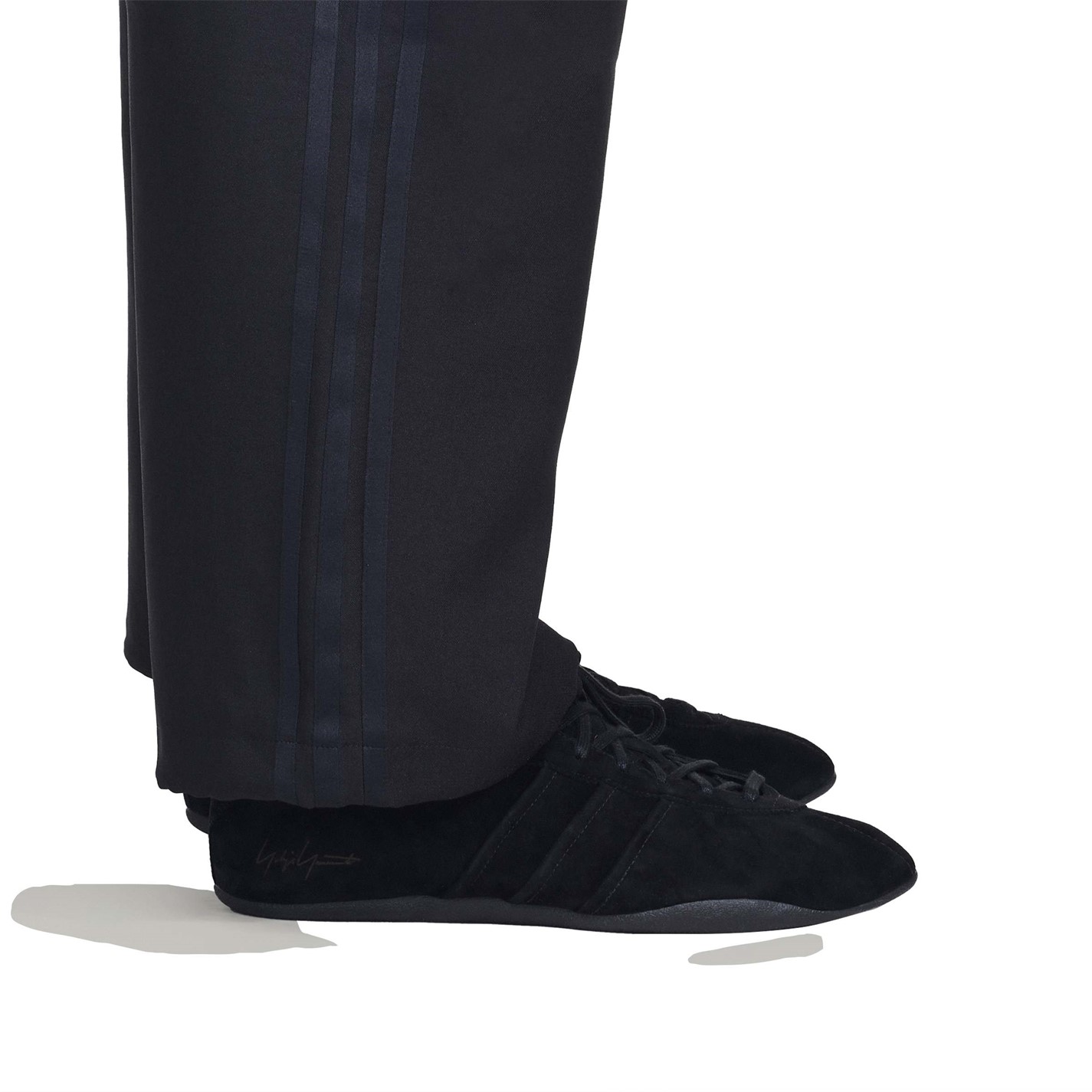 Tepláky Y3 Black 1471048 Men's Open Cuff Soft Fabric Joggers - 6