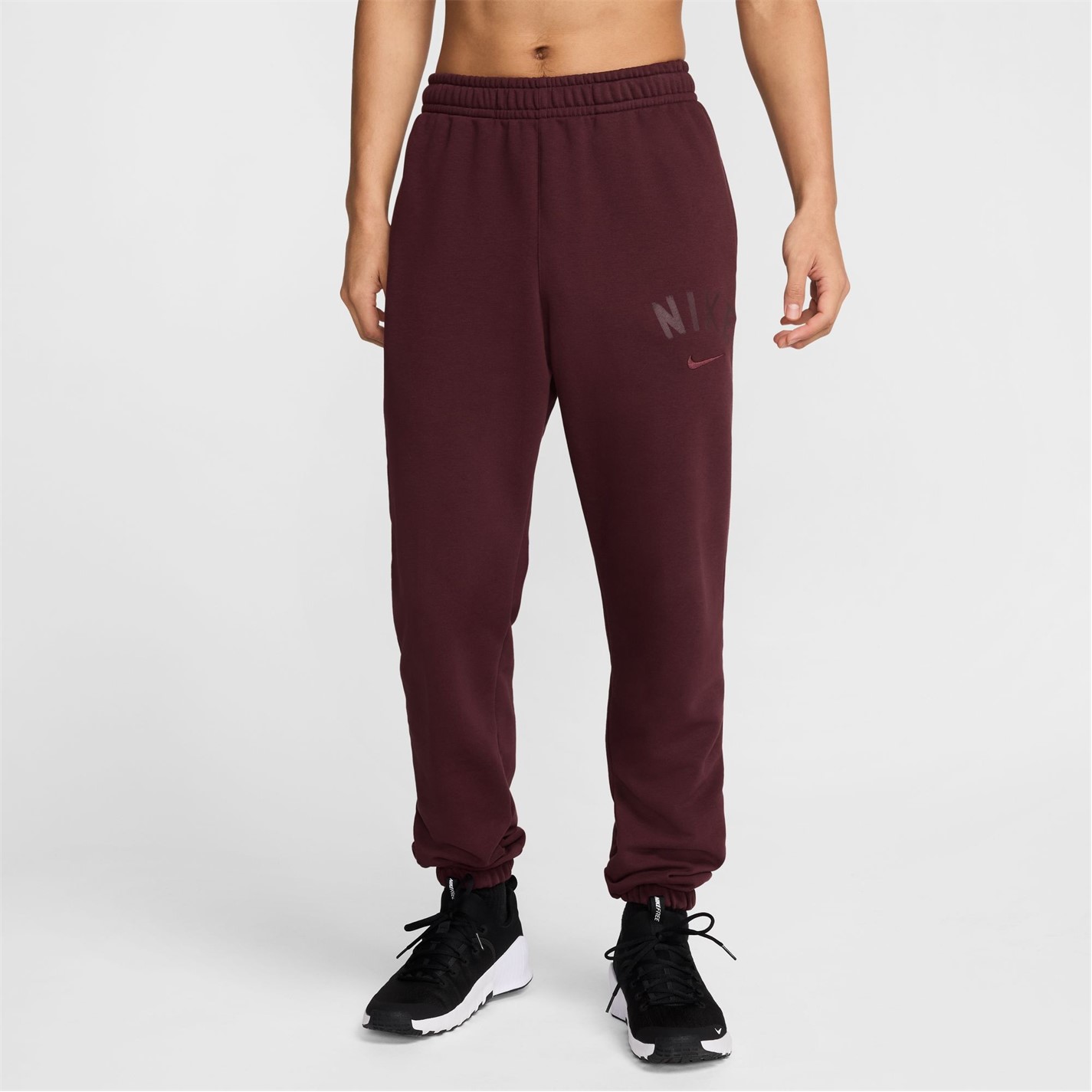 Tepláky Nike Burgundy Crush 6619627 Men's Swoosh Fleece Tracksuit Bottoms - 1