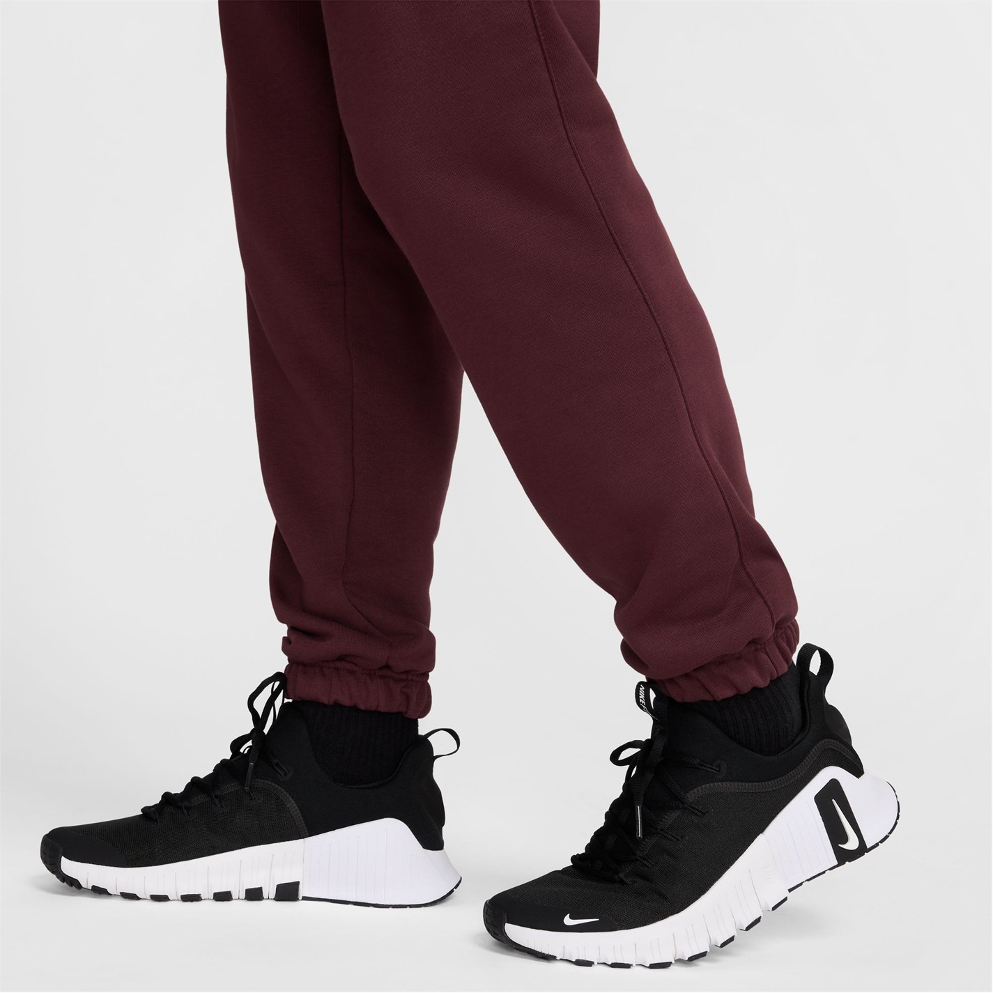 Tepláky Nike Burgundy Crush 6619627 Men's Swoosh Fleece Tracksuit Bottoms - 6