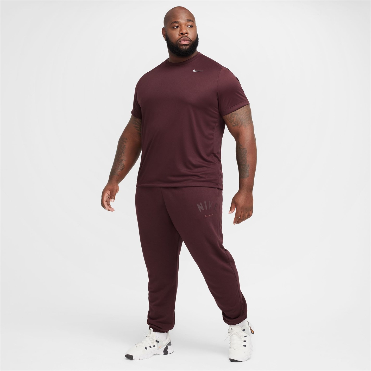 Tepláky Nike Burgundy Crush 6619627 Men's Swoosh Fleece Tracksuit Bottoms - 8