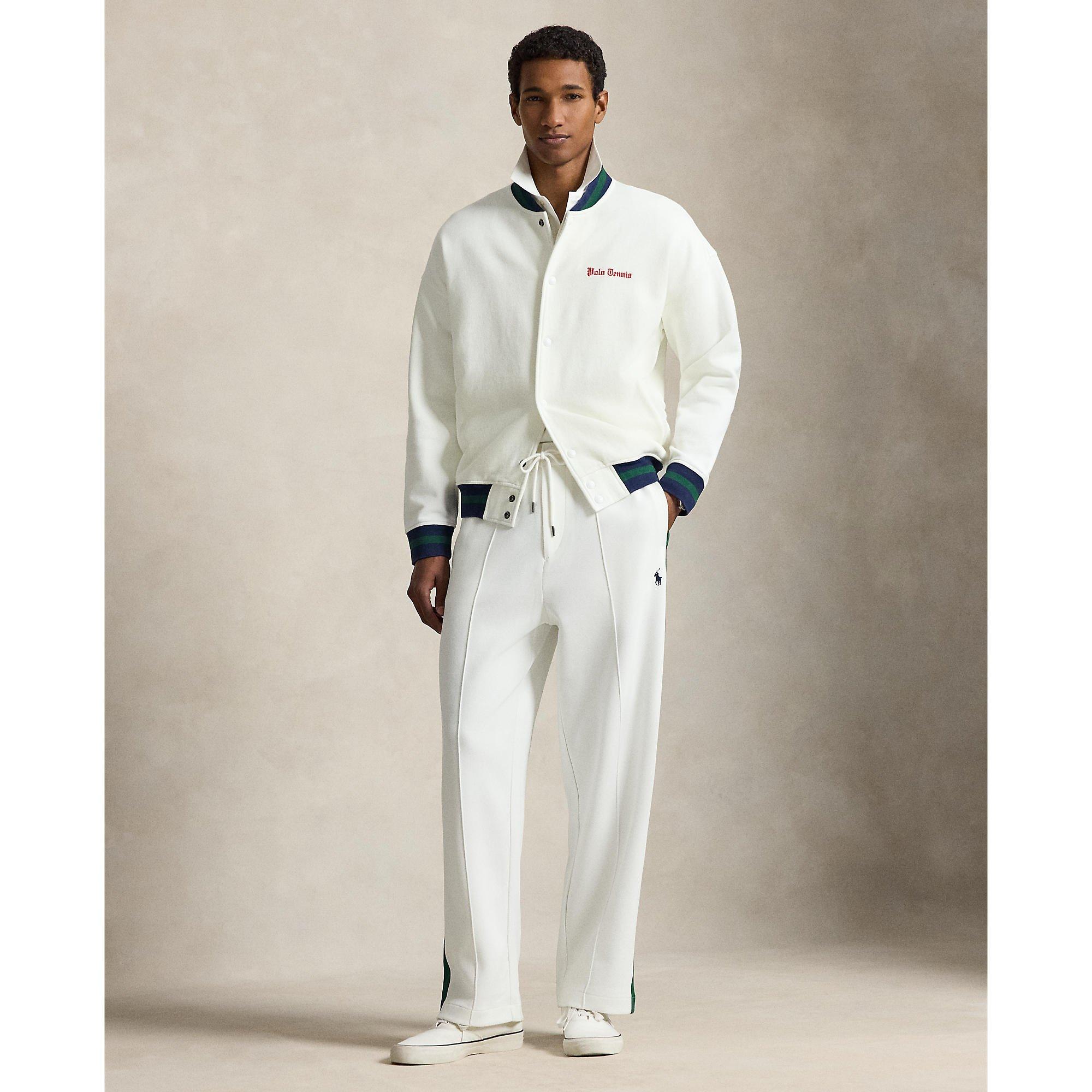 Tepláky POLO RALPH LAUREN White 2311480 Men's Open Hem Fleece Joggers - 5