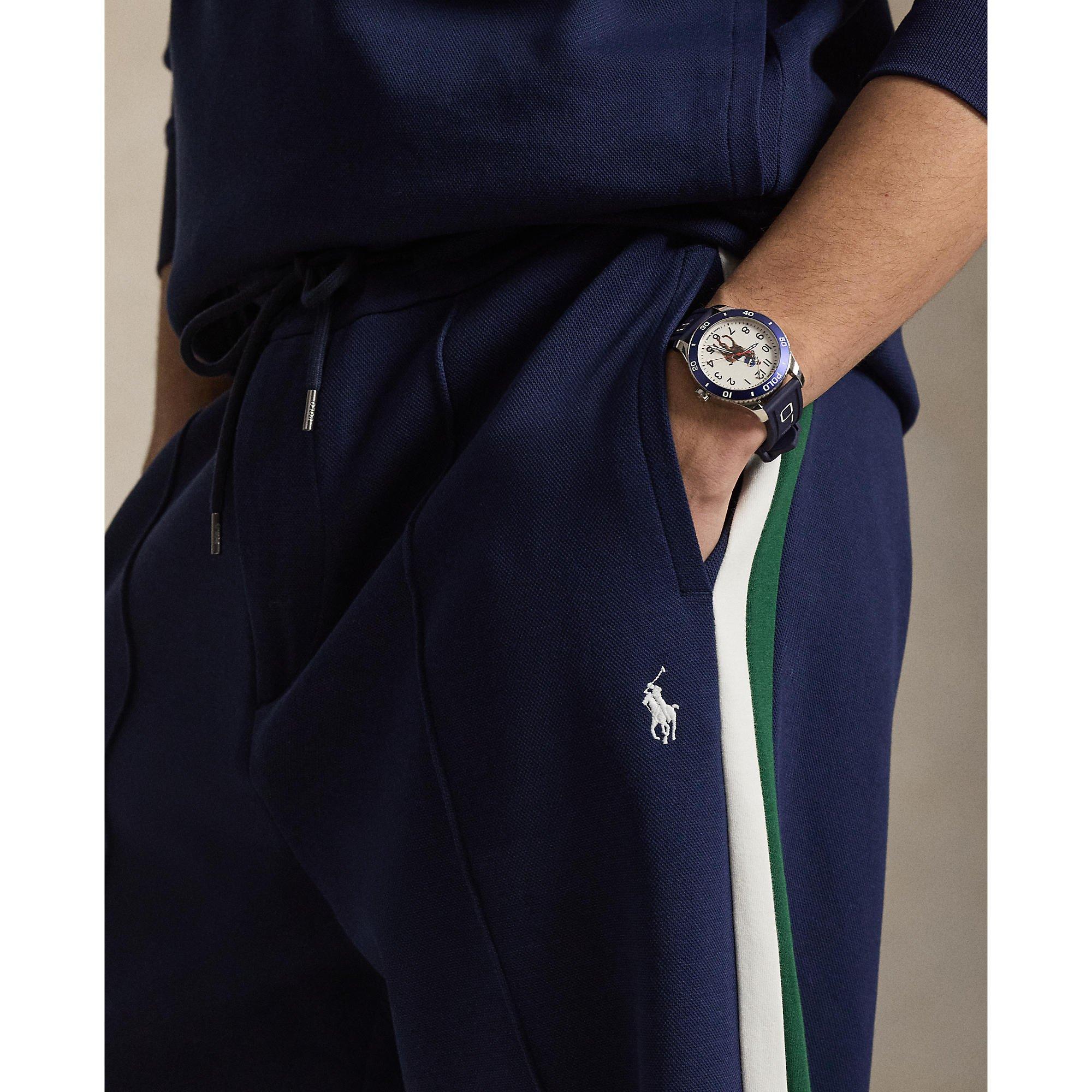 Tepláky POLO RALPH LAUREN Newport Navy 3275807 Men's Open Hem Fleece Joggers - 4