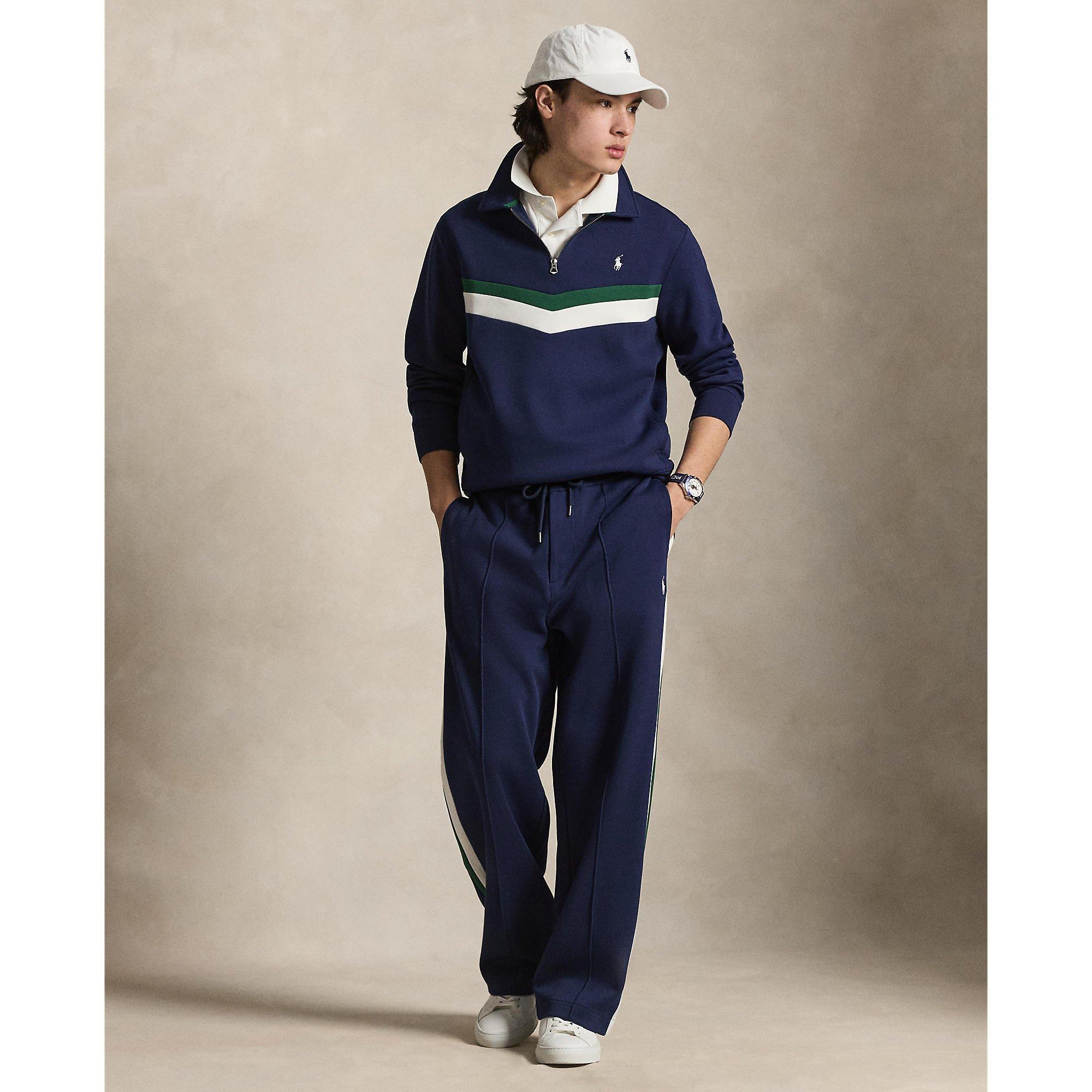 Tepláky POLO RALPH LAUREN Newport Navy 3275807 Men's Open Hem Fleece Joggers - 5