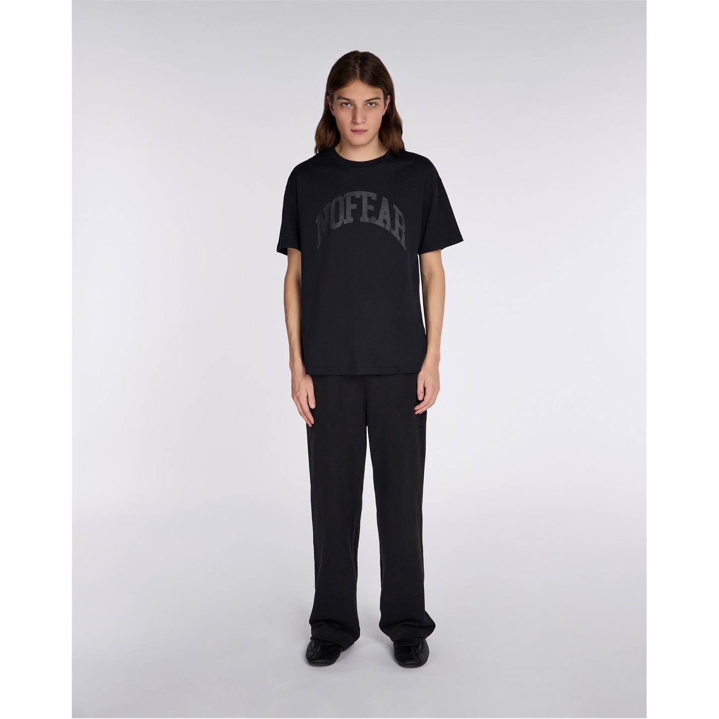 Tepláky No Fear Black 1694778 Mens Uncuffed Jogging Bottoms - 3