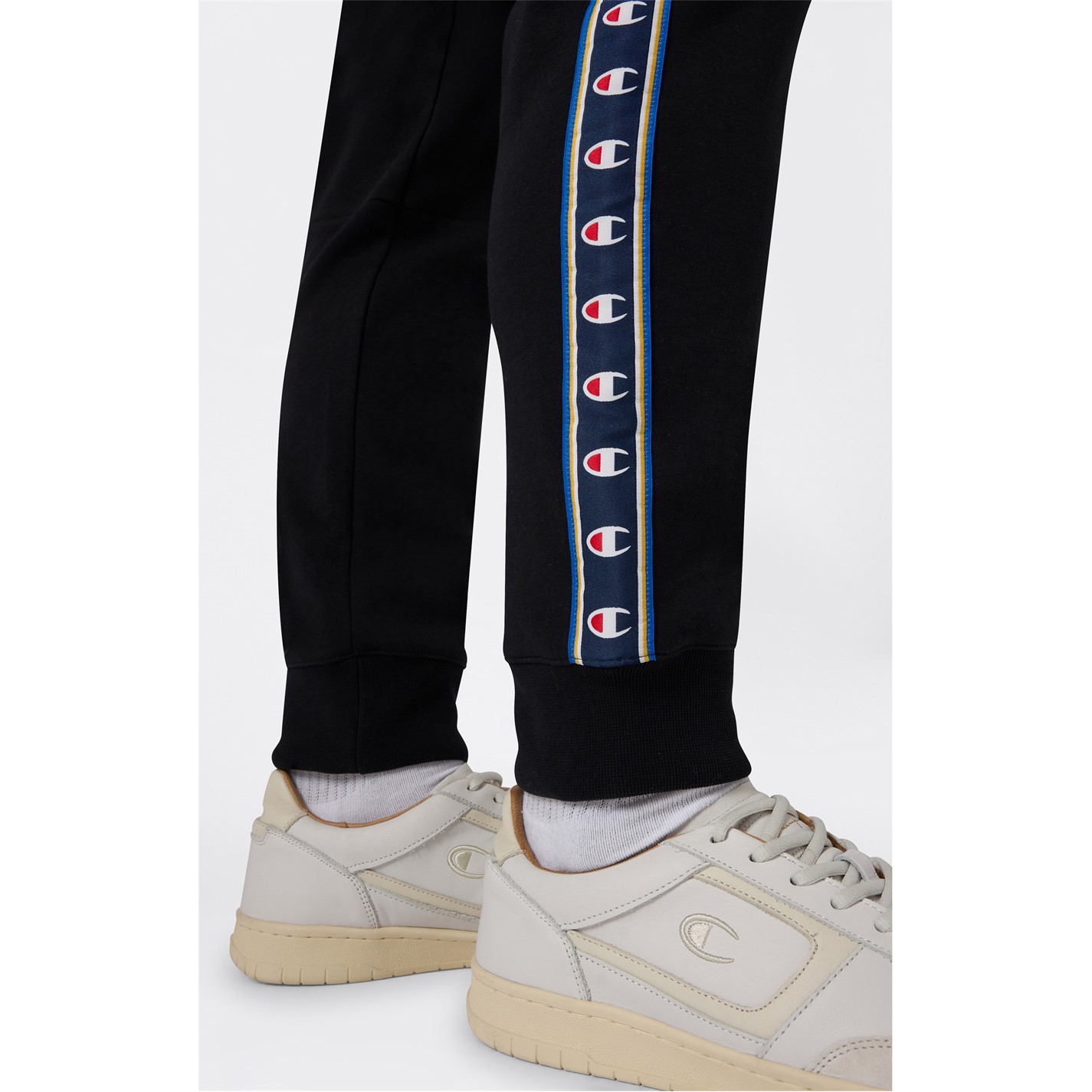 Tepláky Champion Black 3632406 Men's Closed Hem Jersey Joggers - 4