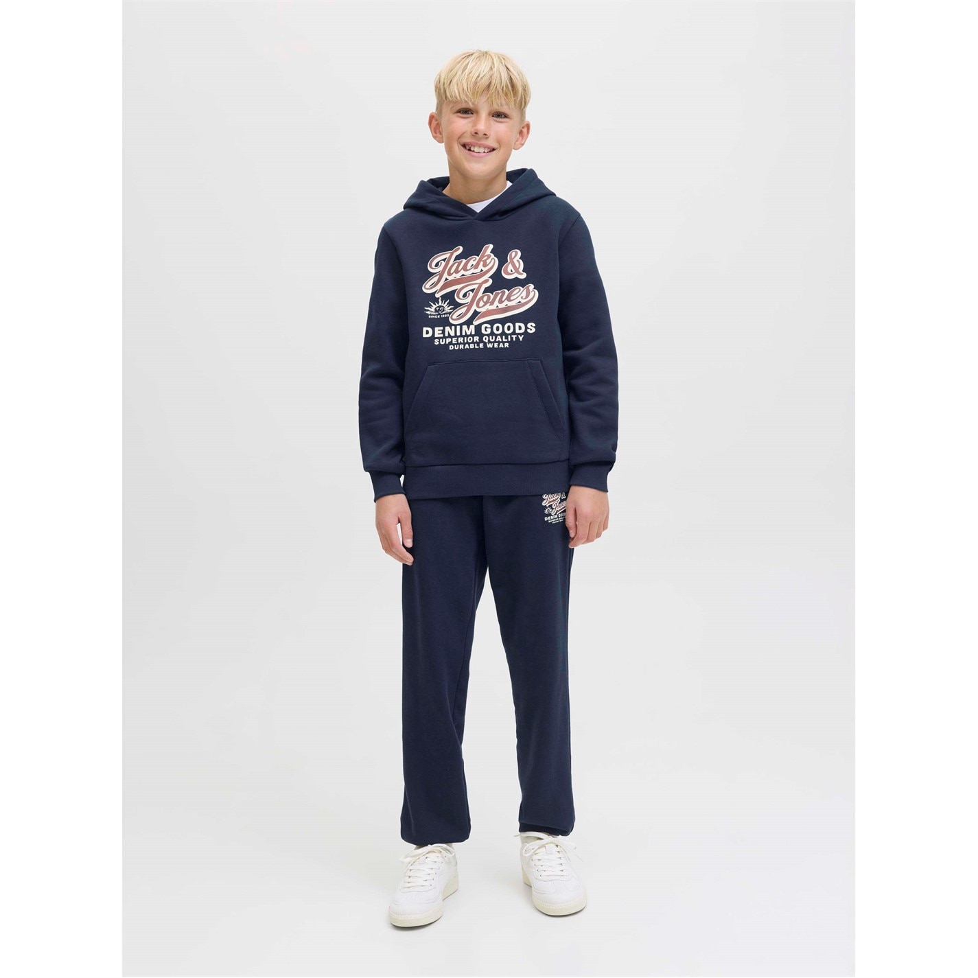 Jack and Jones Sky Captain 978413 Colour Logo Joggers Junior Boys - 8