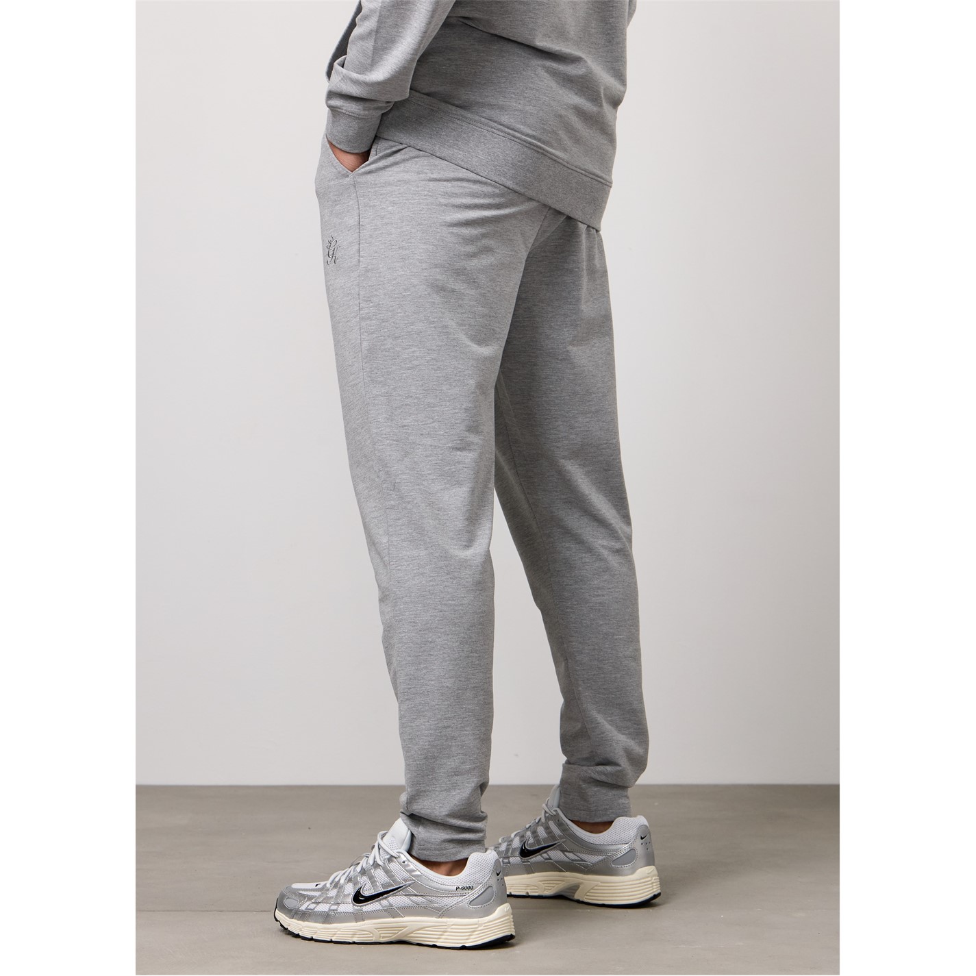 Tepláky Gym King Grey Marl 660288 Victory Loopback Jogger - Grey Marl - 4