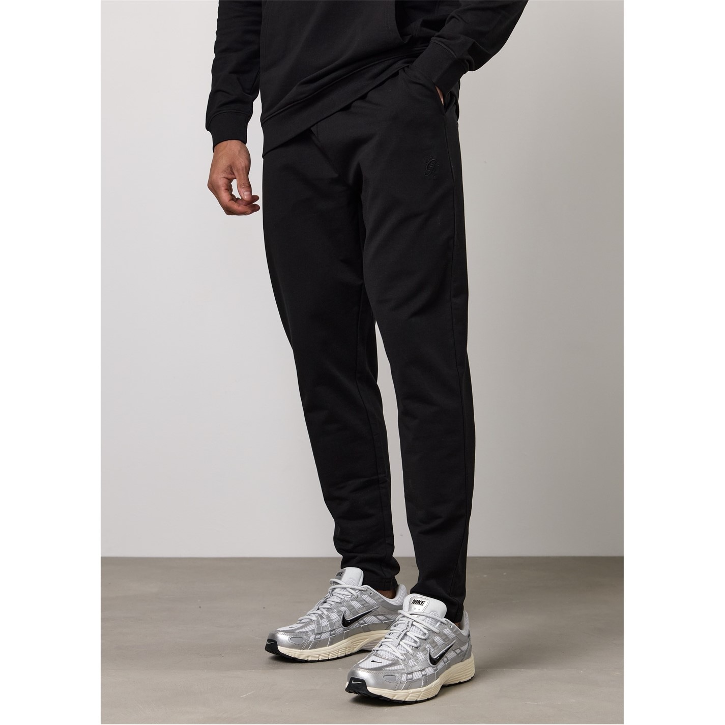 Tepláky Gym King Black 3819635 Victory Loopback Jogger - Grey Marl - 3