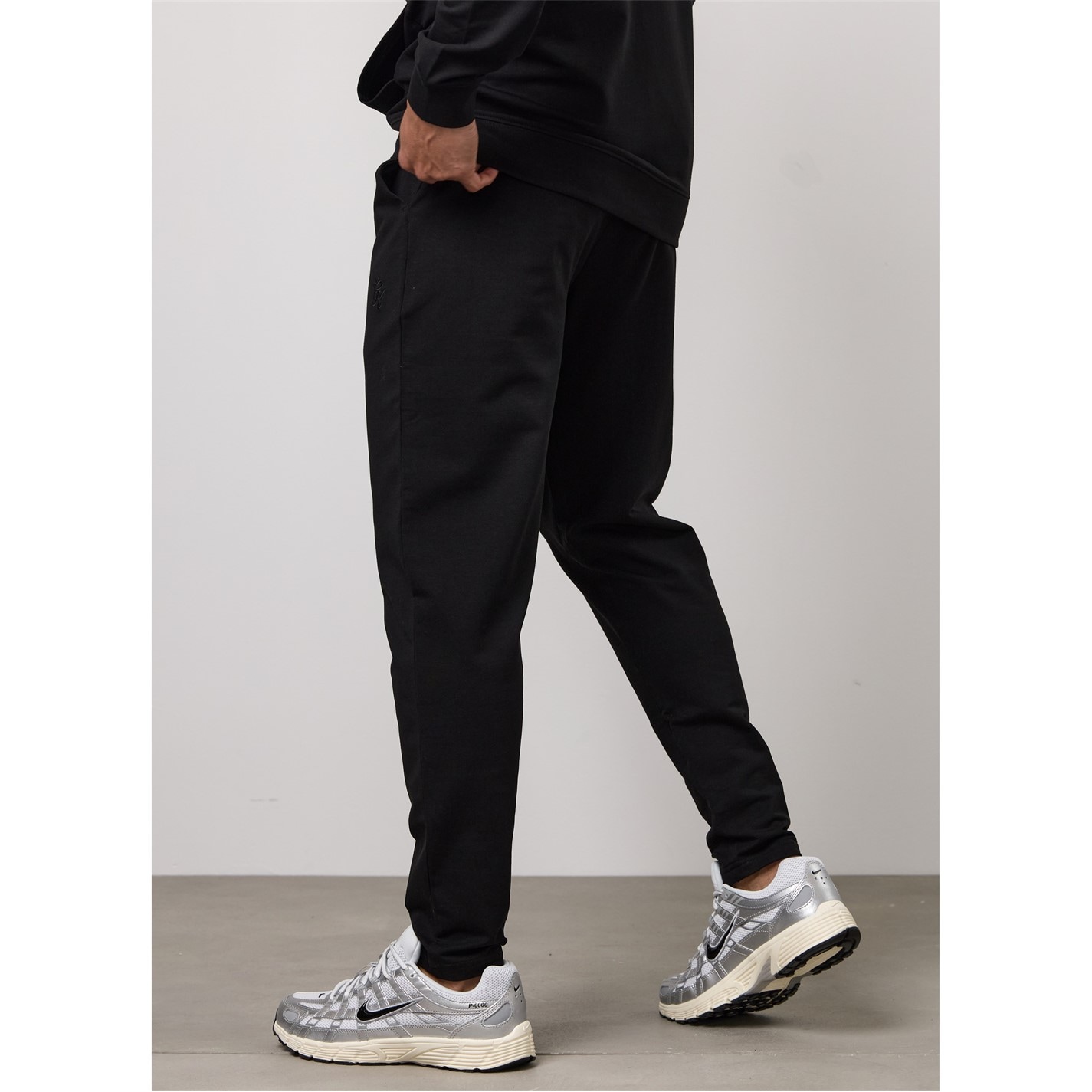 Tepláky Gym King Black 3819635 Victory Loopback Jogger - Grey Marl - 4