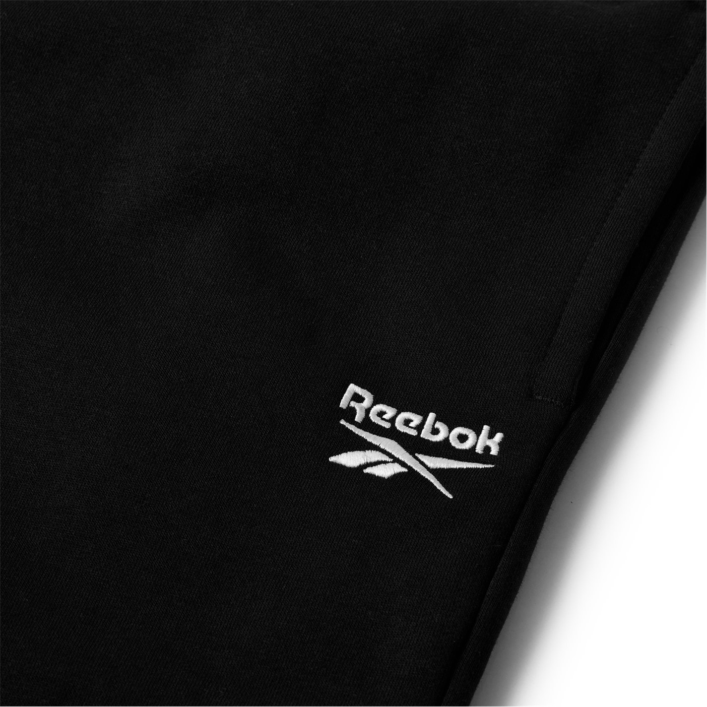 Tepláky Reebok Black 2598561 Men's Identity Open Hem Fleece Jogging Bottoms - 3