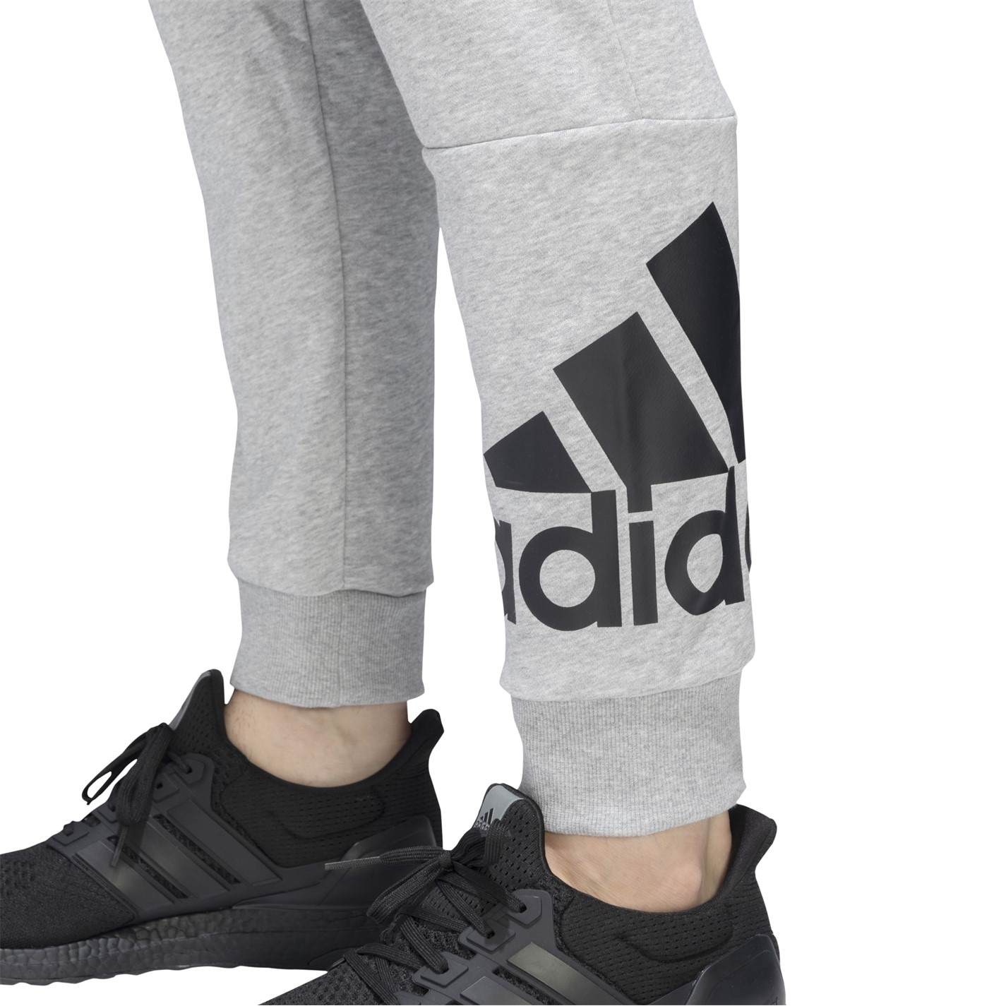 Tepláky adidas WlGrey 4837402 Men's Closed Hem Jersey Joggers - 5