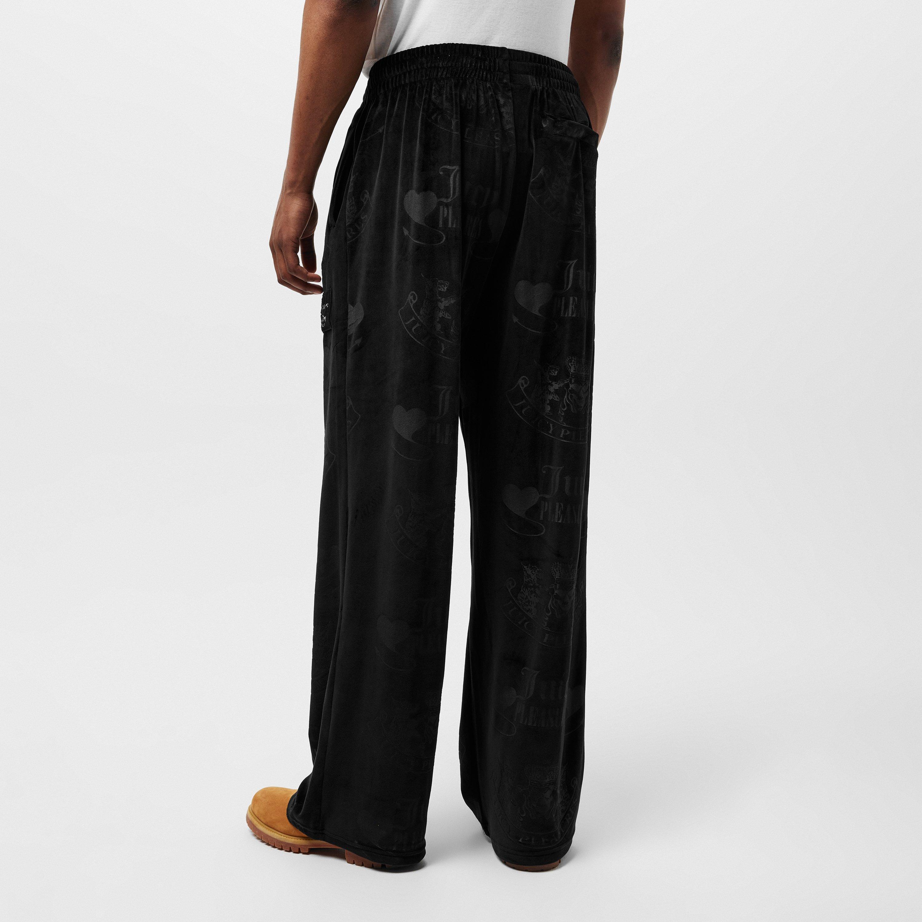 Tepláky Pleasures Black 257094 X Juicy Couture Crest Velour Track Pants - 4