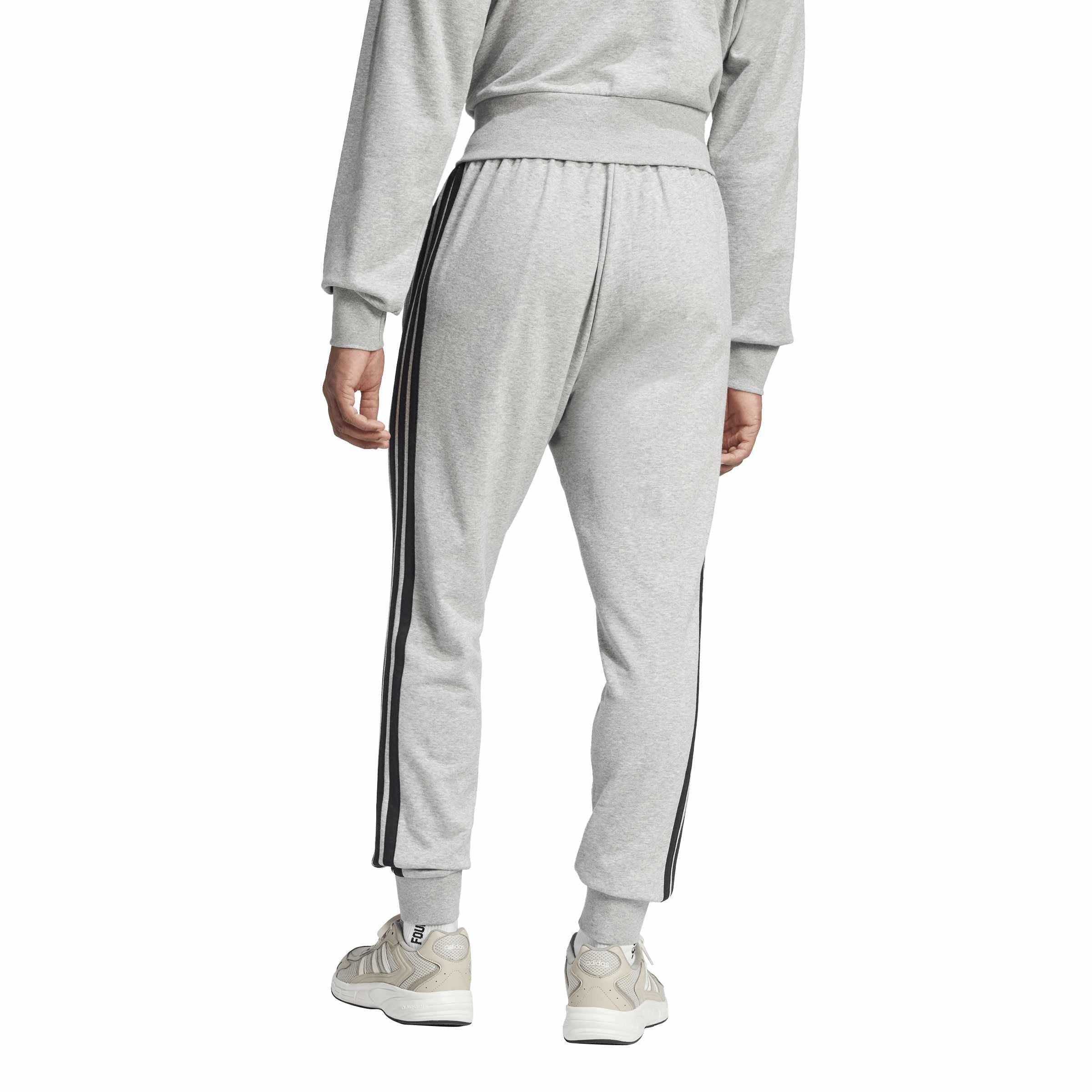 Tepláky adidas Grey/Black 6119700 Men's Closed Hem Jersey Joggers - 3