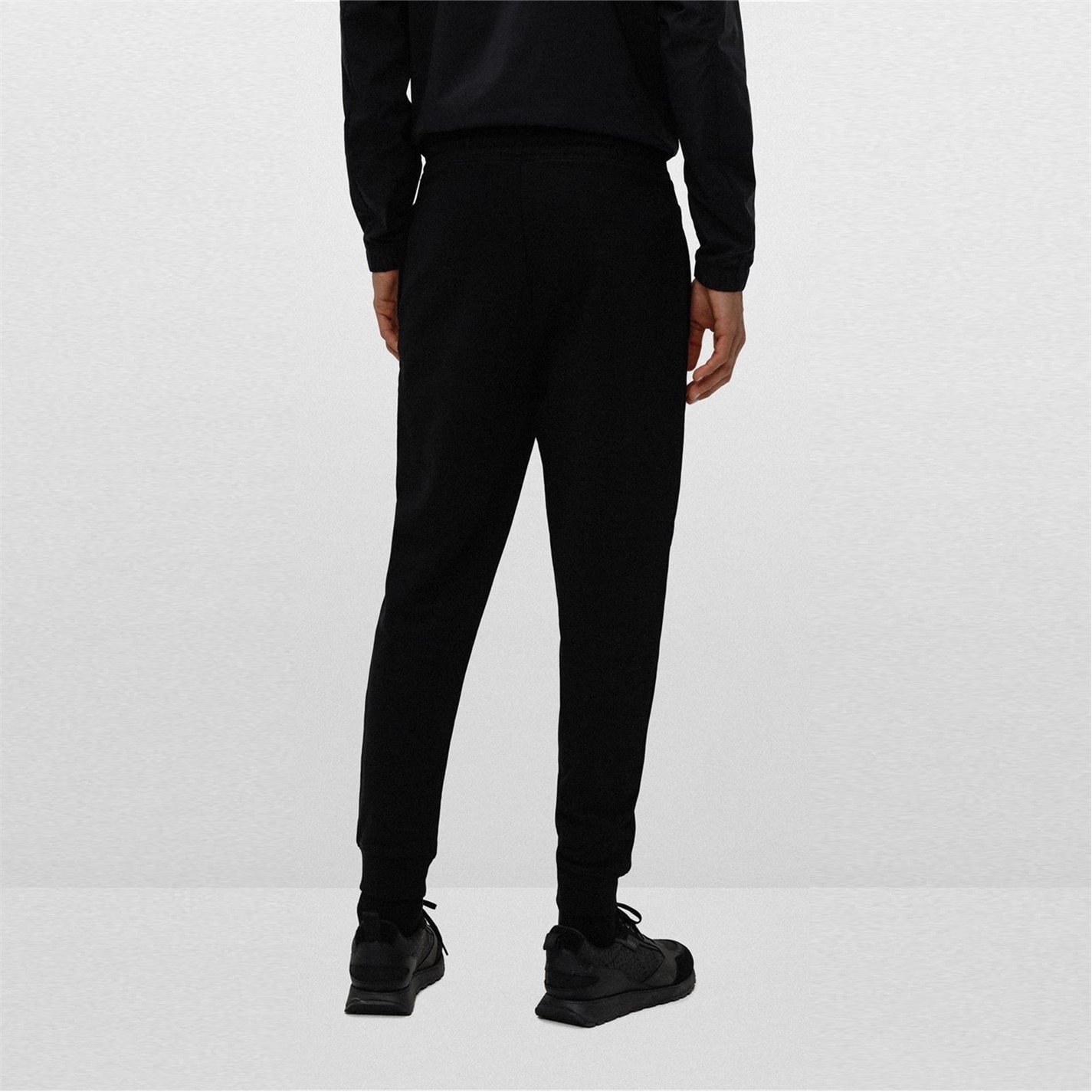 Tepláky Hugo Black 1455435 Men's Dutschi Jersey Joggers - 3