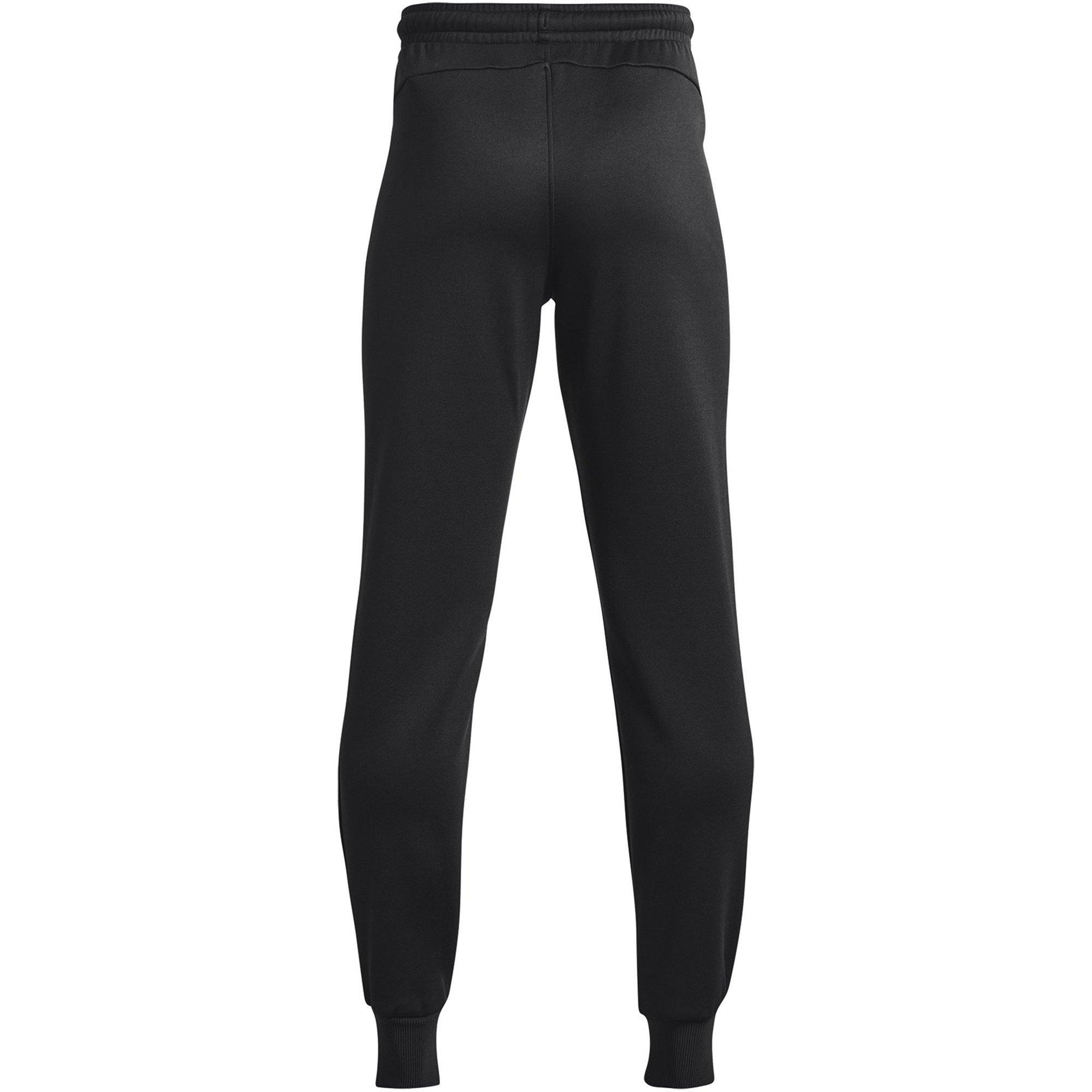 Under Armour Black 7156996 Ua Fleece Joggers Tracksuit Bottom Boys - 2