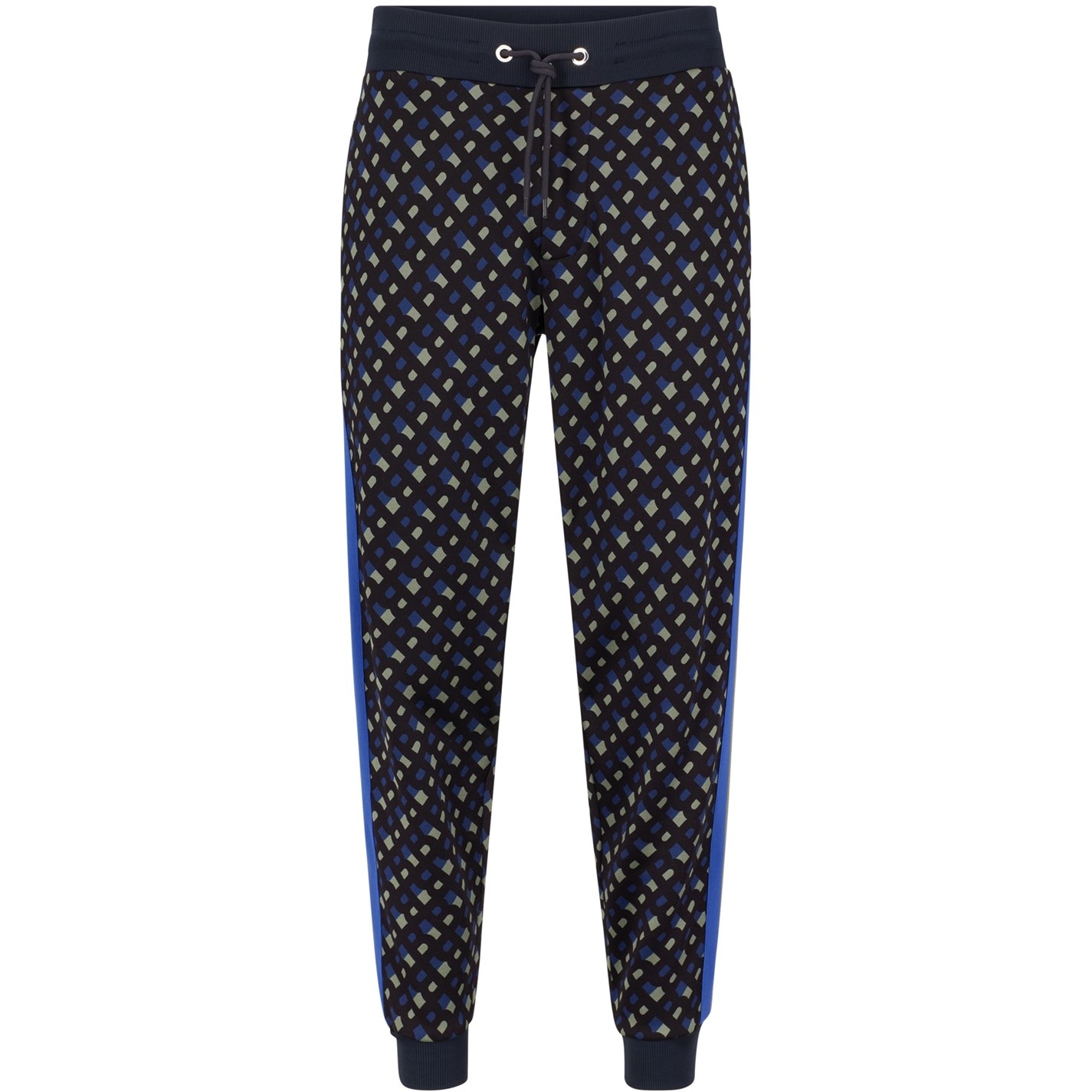 Tepláky Boss Dark Blue 7021942 Men's Lamont Closed Hem Jersey Joggers - 1
