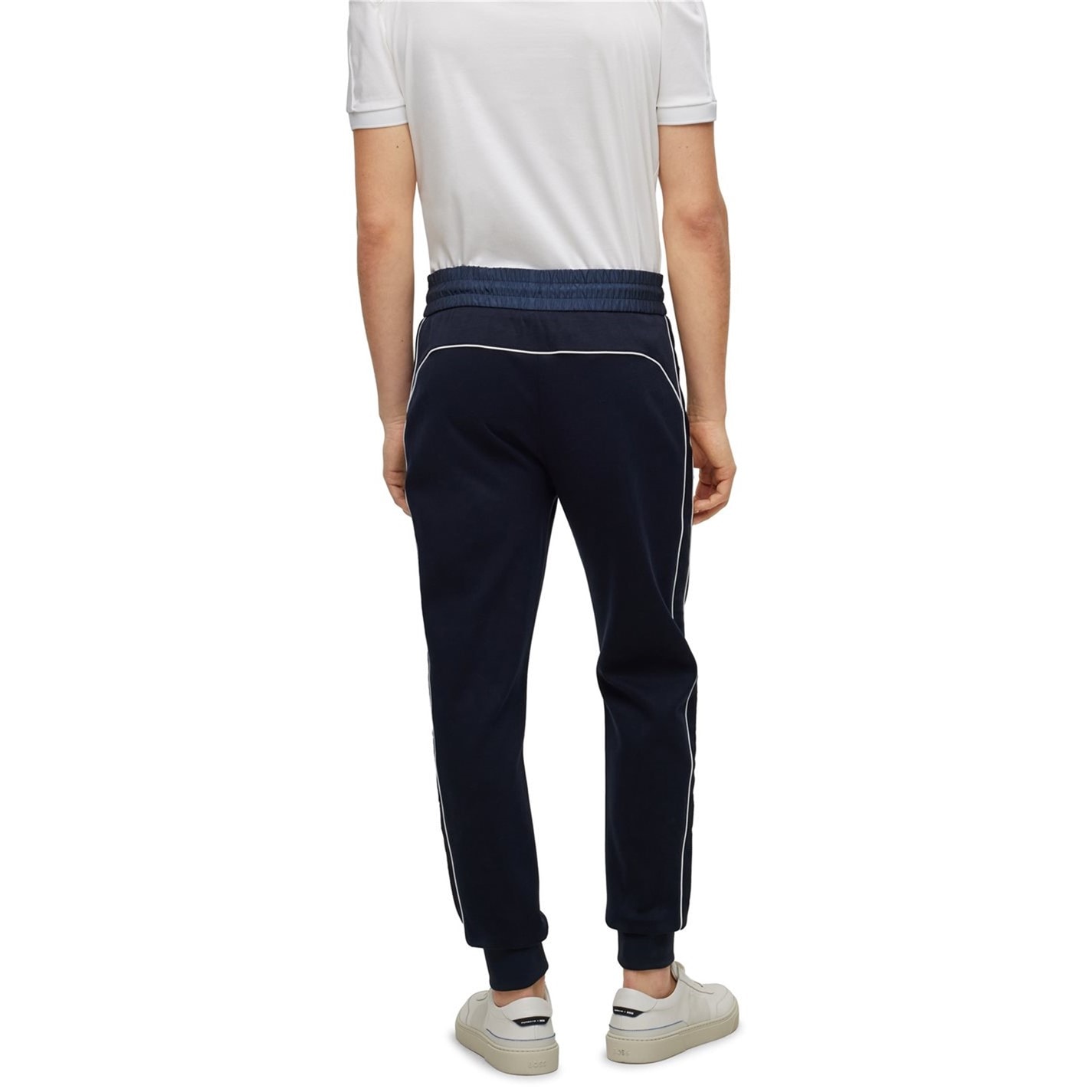 Tepláky Boss Dark Blue 820301 Men's Lamont 260 Ps Closed Hem Jogging Bottoms - 3